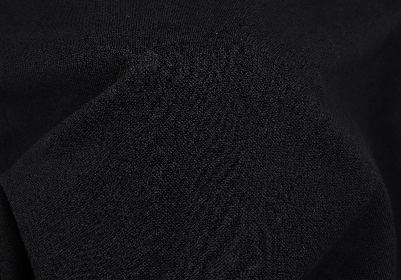 Yohji Yamamoto Yohji Yamamoto Cashmere Blend Polo Shirt Black 3 Size US L / EU 52-54 / 3 - 11 Thumbnail