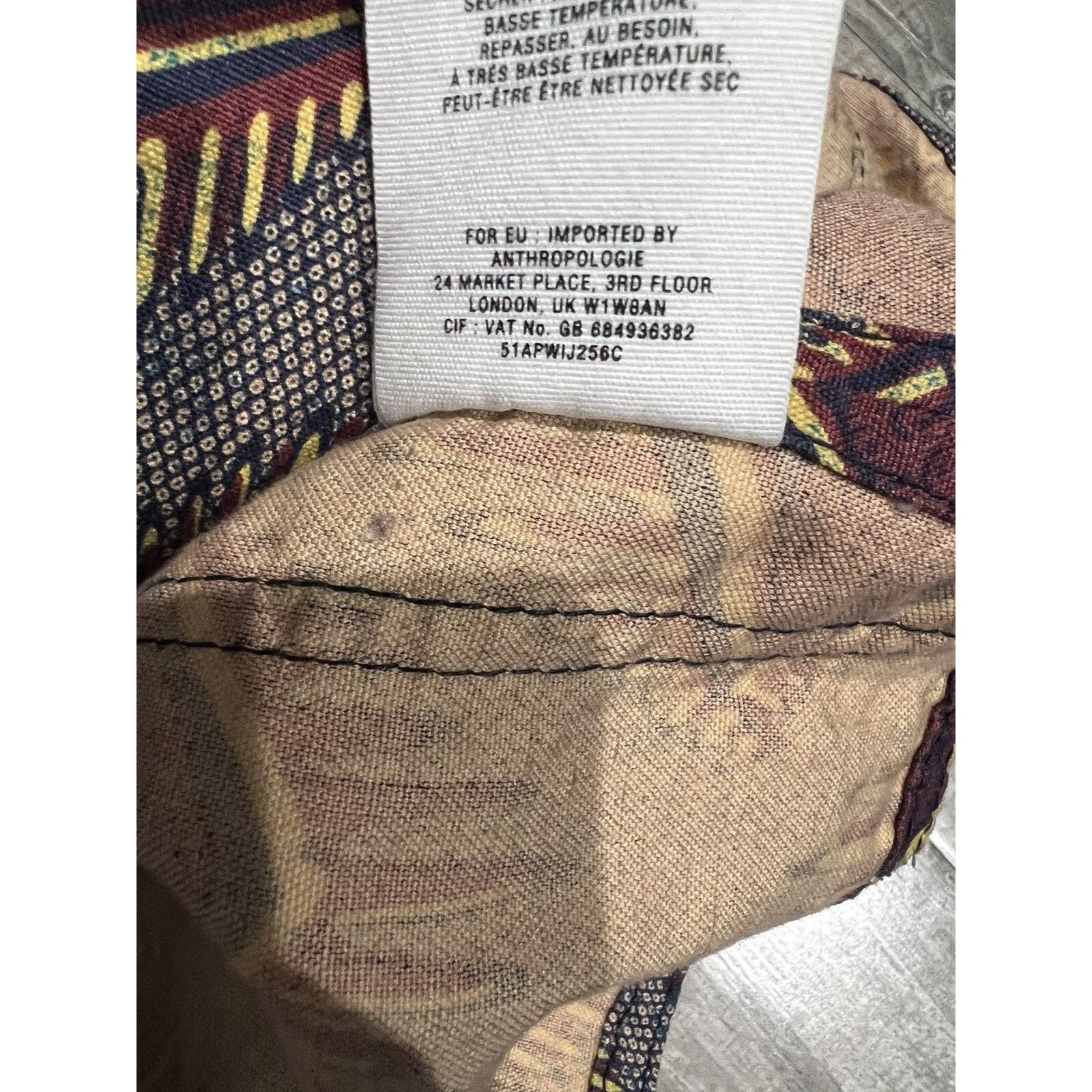 Anthropologie Anthropologie Vest Belt Aztec Size M Cotton A001605 Size M / US 6-8 / IT 42-44 - 13 Thumbnail