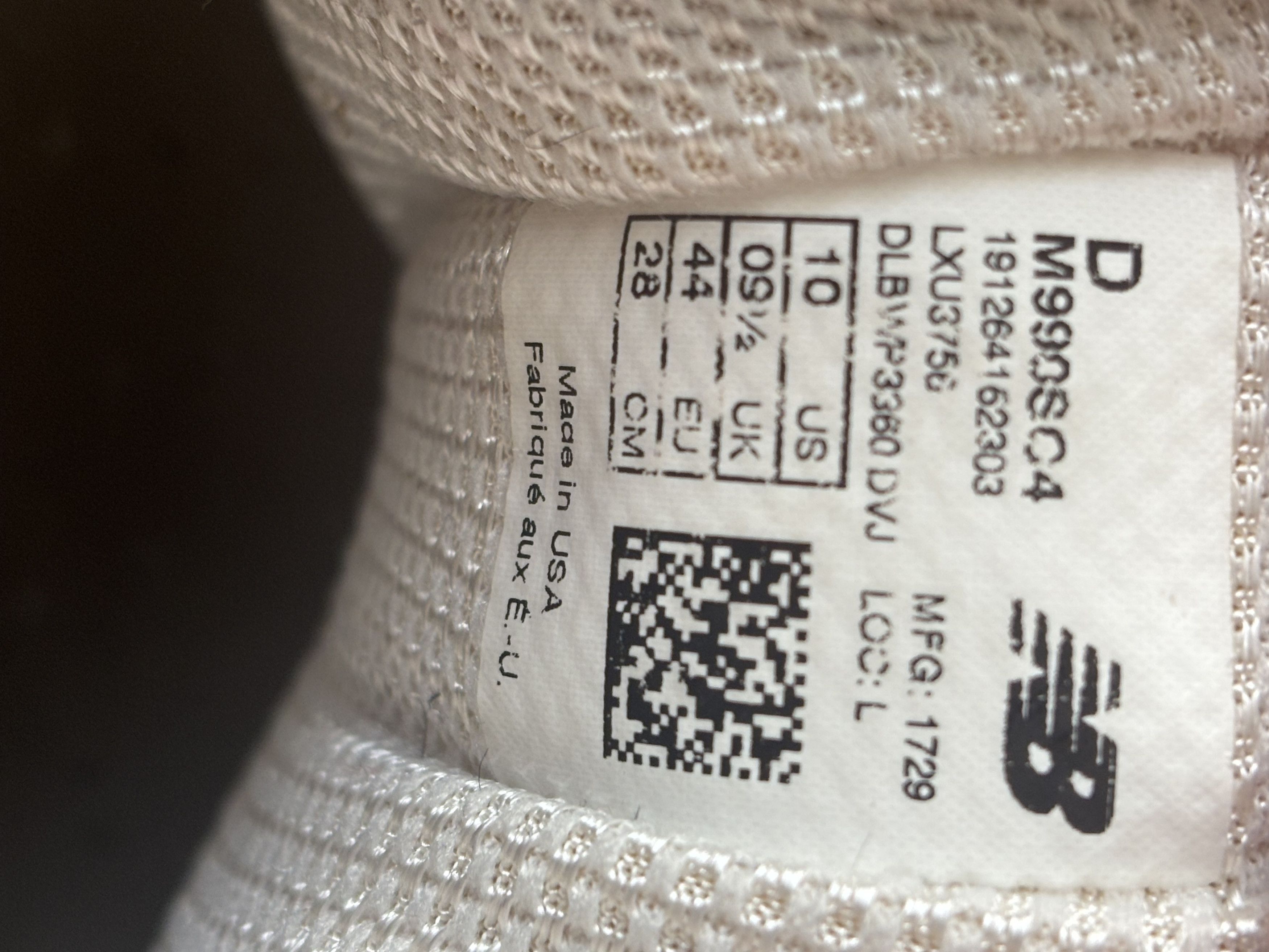 New Balance × Stussy STÜSSY NEW BALANCE 990V4 Cream Size US 11 / EU 44 - 8 Thumbnail