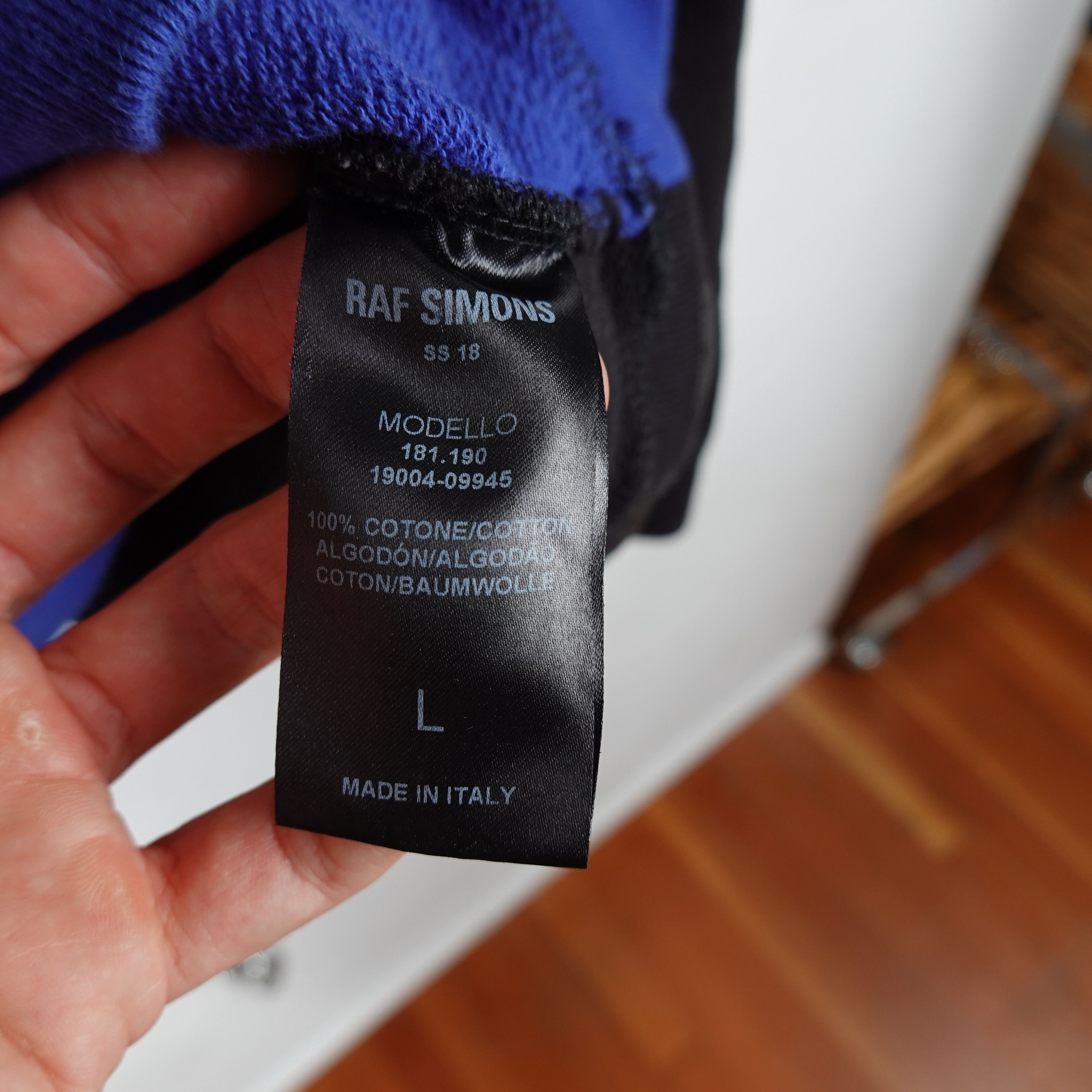 Raf Simons Raf Simons SS18 Joy Division Substance Sweatshirt - Size L Size US L / EU 52-54 / 3 - 3 Thumbnail