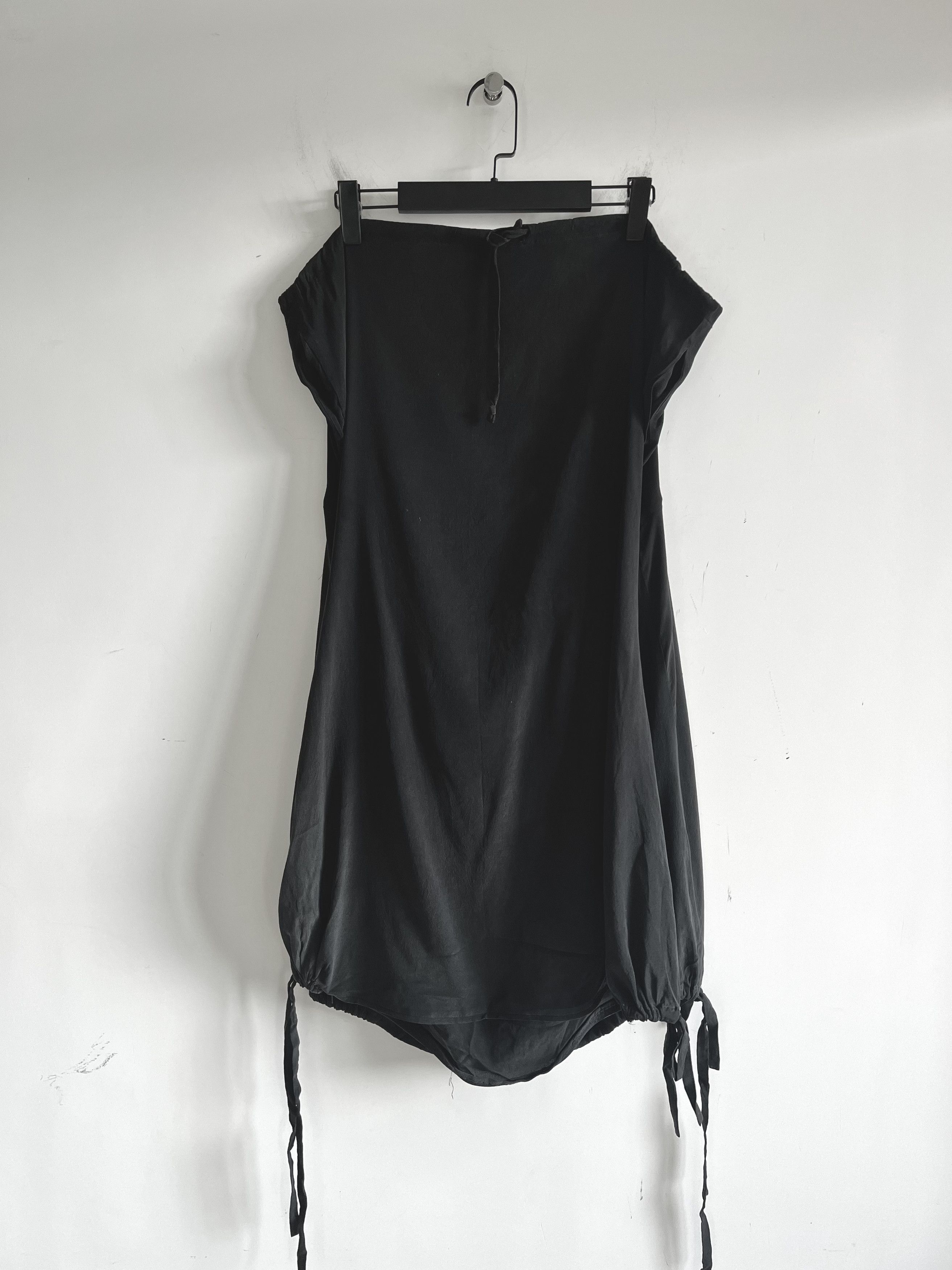 Yohji Yamamoto Yohji Yamamoto Femme - Silk Balloon Skirt Pant Black Size 40" / US 18 - 1 Thumbnail