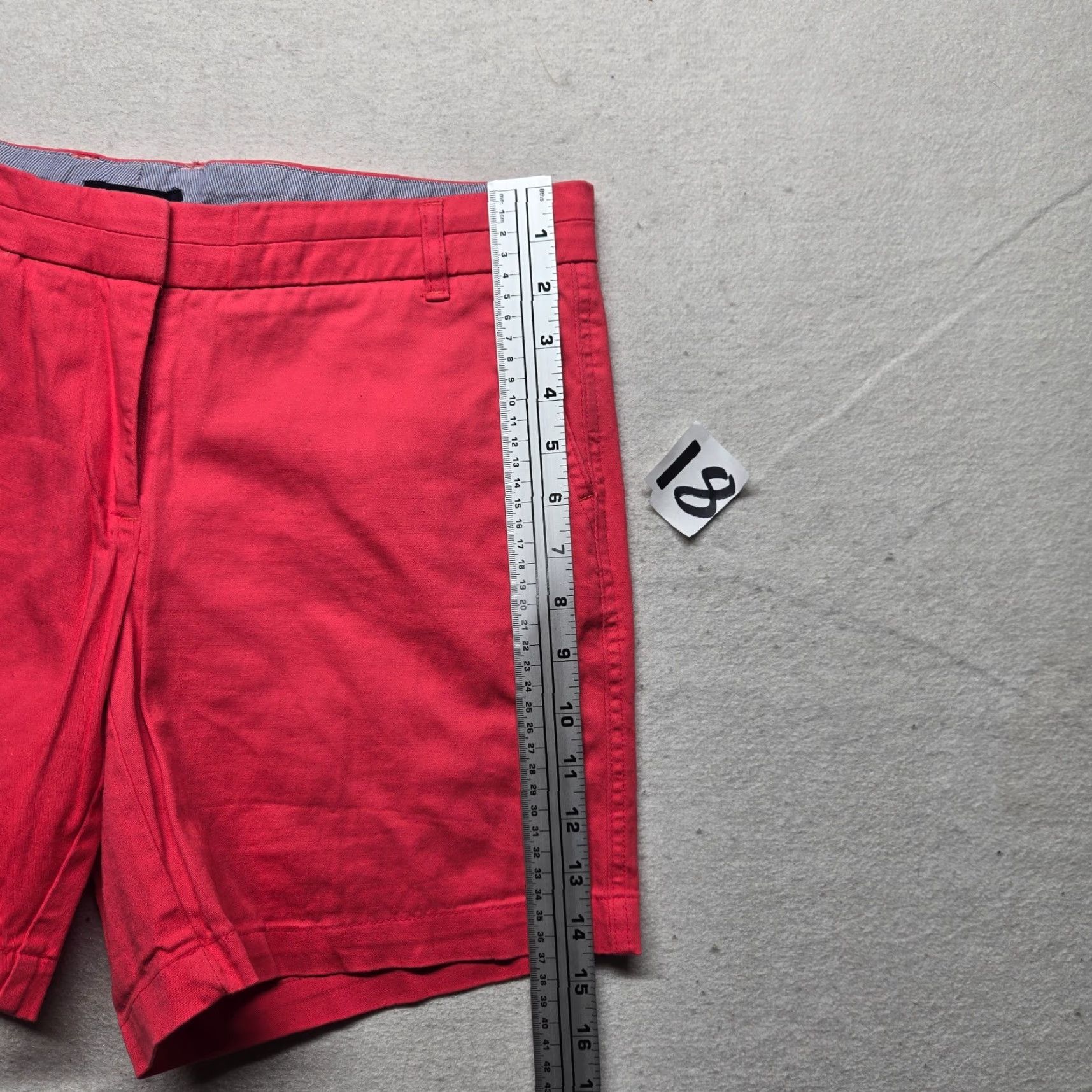 Vintage Land 'N Sea Pants Women Adult 8 Pink Pocket Slant Flat Front Chino Cotton Casual Summer Spring Built for Walking Size 30" / US 8 / IT 44 - 4 Thumbnail