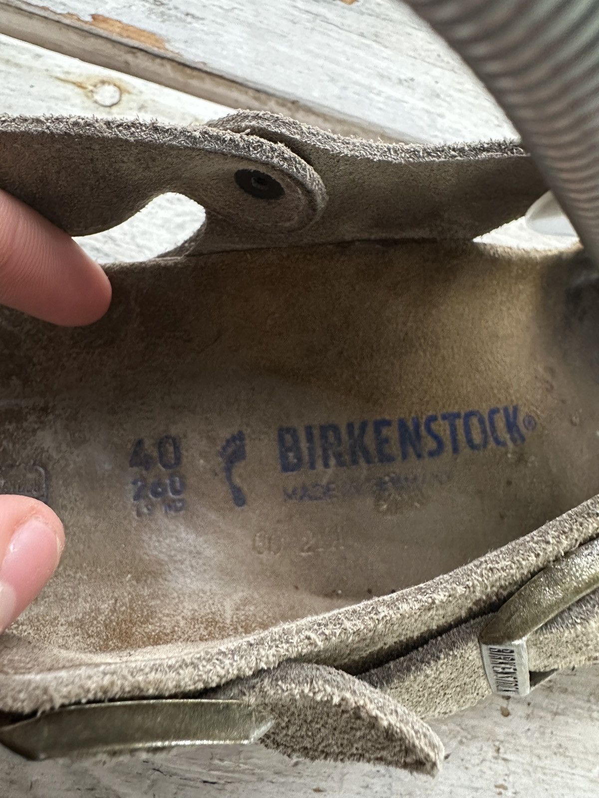 Birkenstock VNTG🚨 BIRKENSTOCK LUXURY Y2K RARE WOMEN SLIDES Size US 10 / IT 40 - 8 Thumbnail