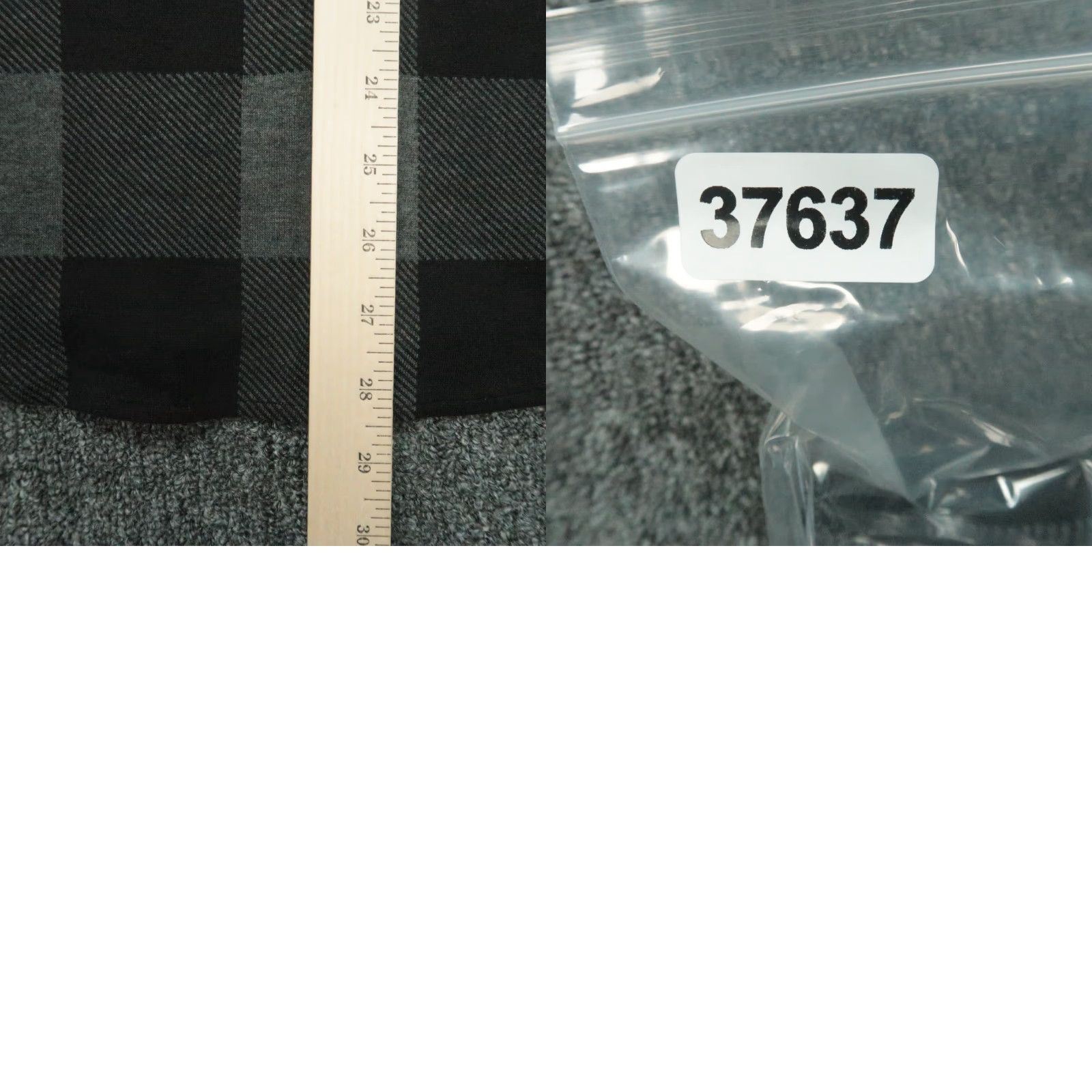 Lululemon Lululemon Shirt Men Large Gray Black Plaid Knit Overshirt Snap Long Sleeve Button-Up Classic Casual Workwear Size US L / EU 52-54 / 3 - 8 Thumbnail
