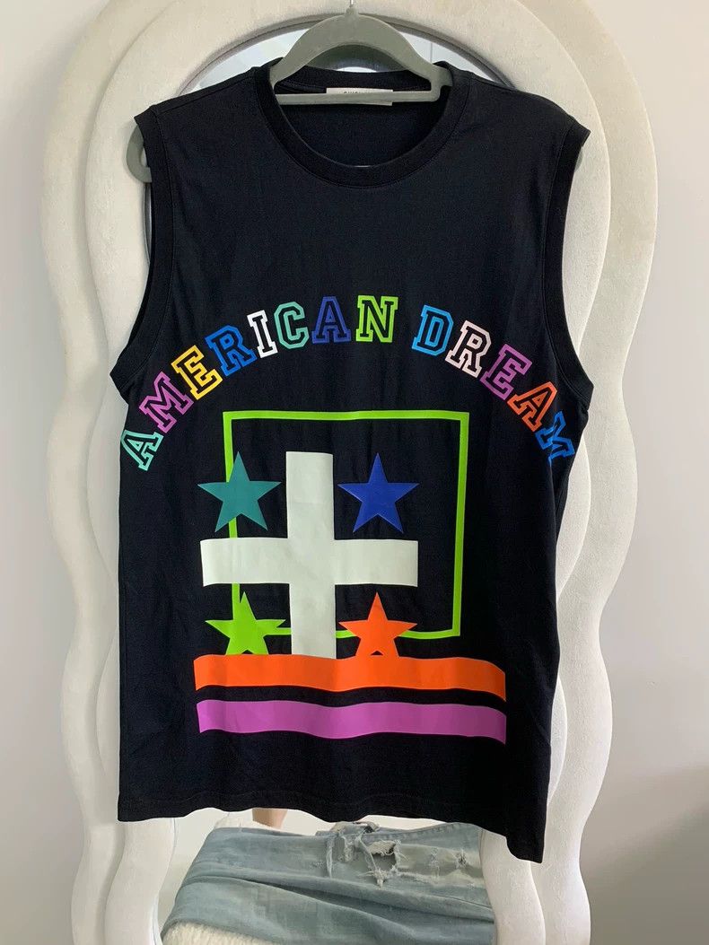 Givenchy GIVENCHY American Dream Sleeveless T-shirt - dmc Size US XS / EU 42 / 0 - 1 Thumbnail