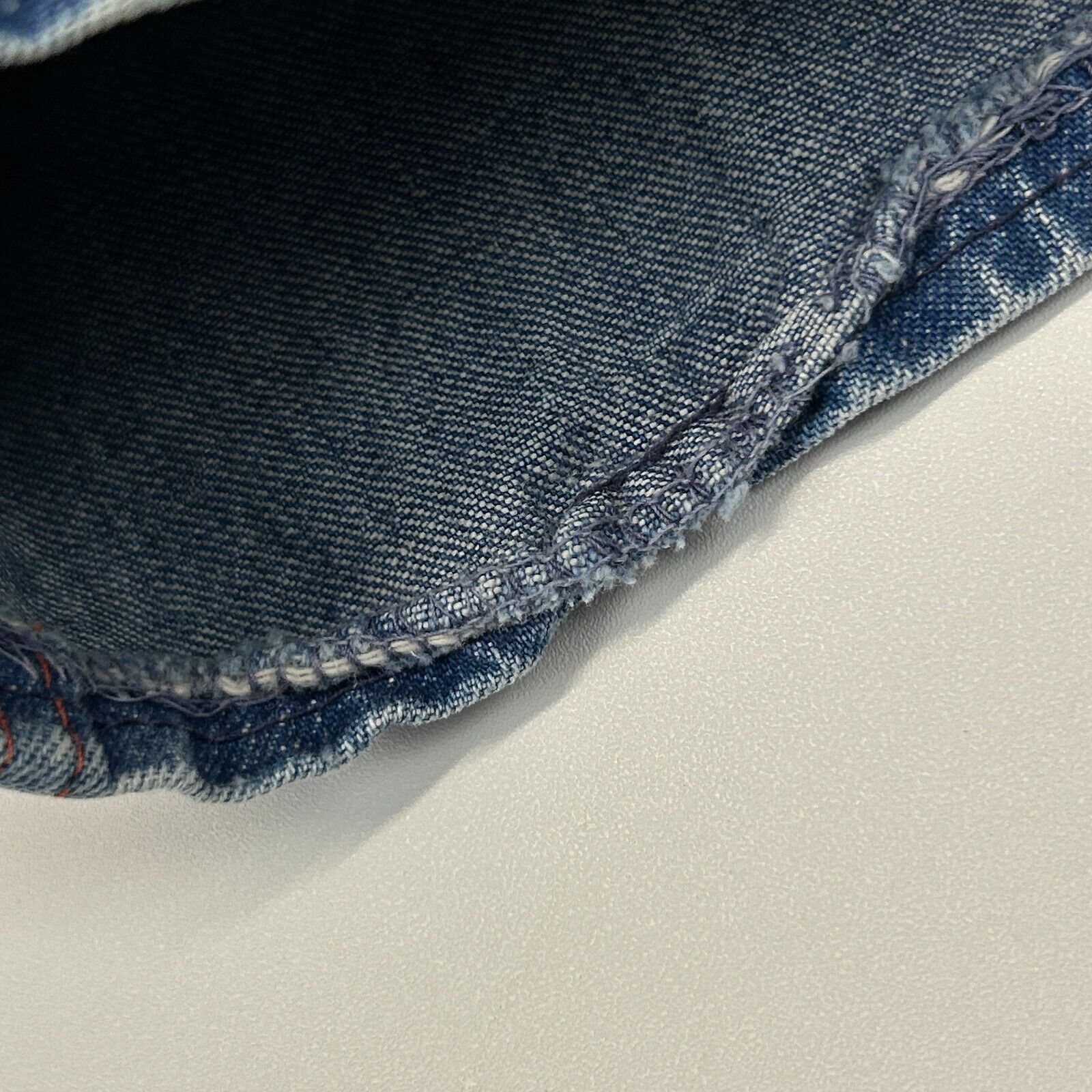 Vintage Vintage 80s Cowgirl Denim Jeans Cowboy Womens Juniors Size 1 Size 26" / US 2 / IT 38 - 6 Thumbnail