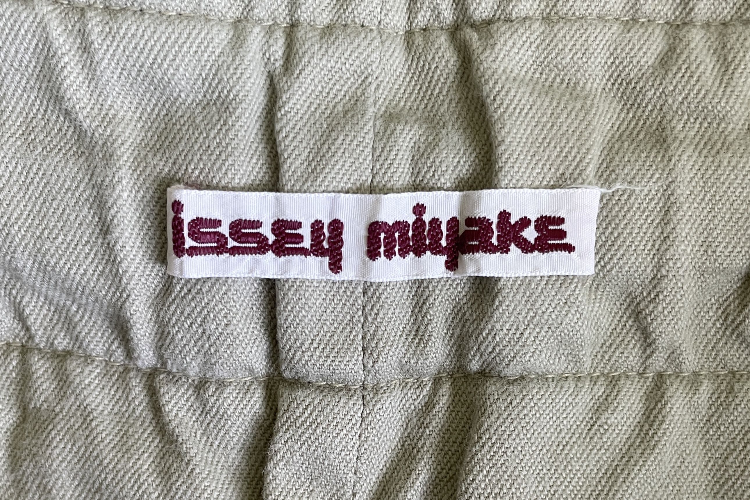 Issey Miyake ISSEY MIYAKE High Waist Panel Crop Pants Size US 32 / EU 48 - 3 Thumbnail