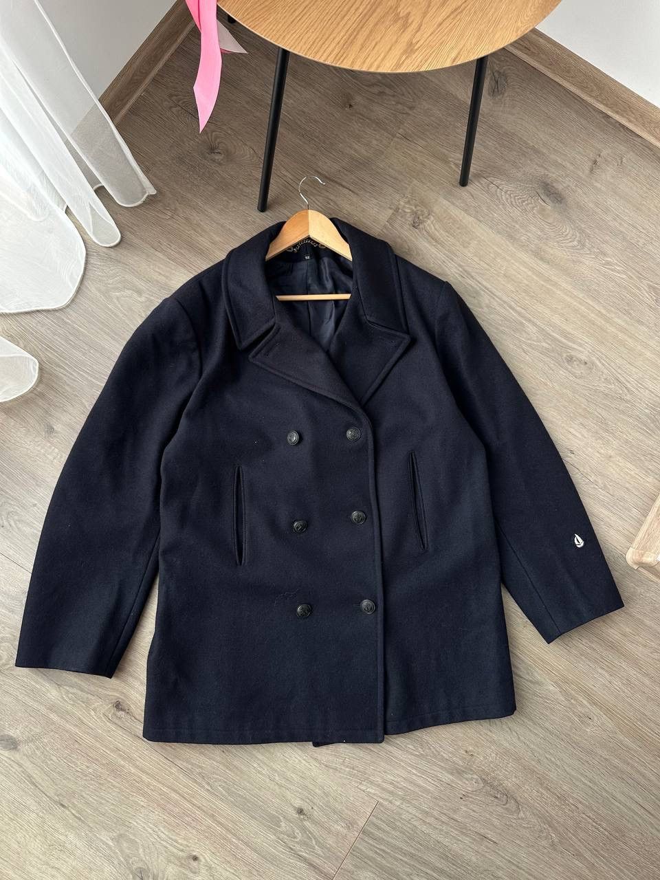 Japanese Brand × Vintage Vintage Japanese Michel Beaudouin Blue Coat Jacket Size US XL / EU 56 / 4 - 1 Thumbnail