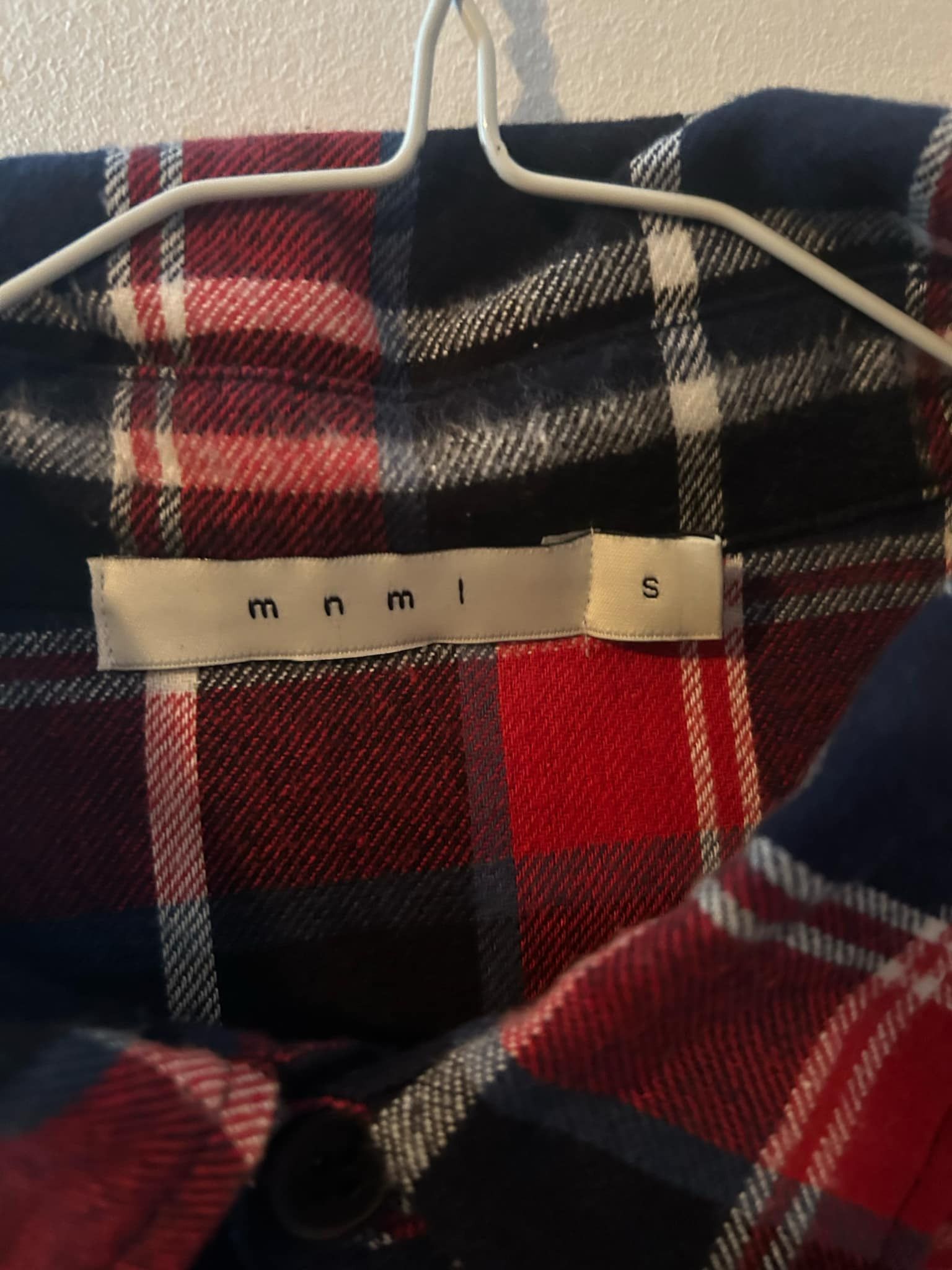 MNML Mnml Flannel Size US S / EU 44-46 / 1 - 3 Thumbnail