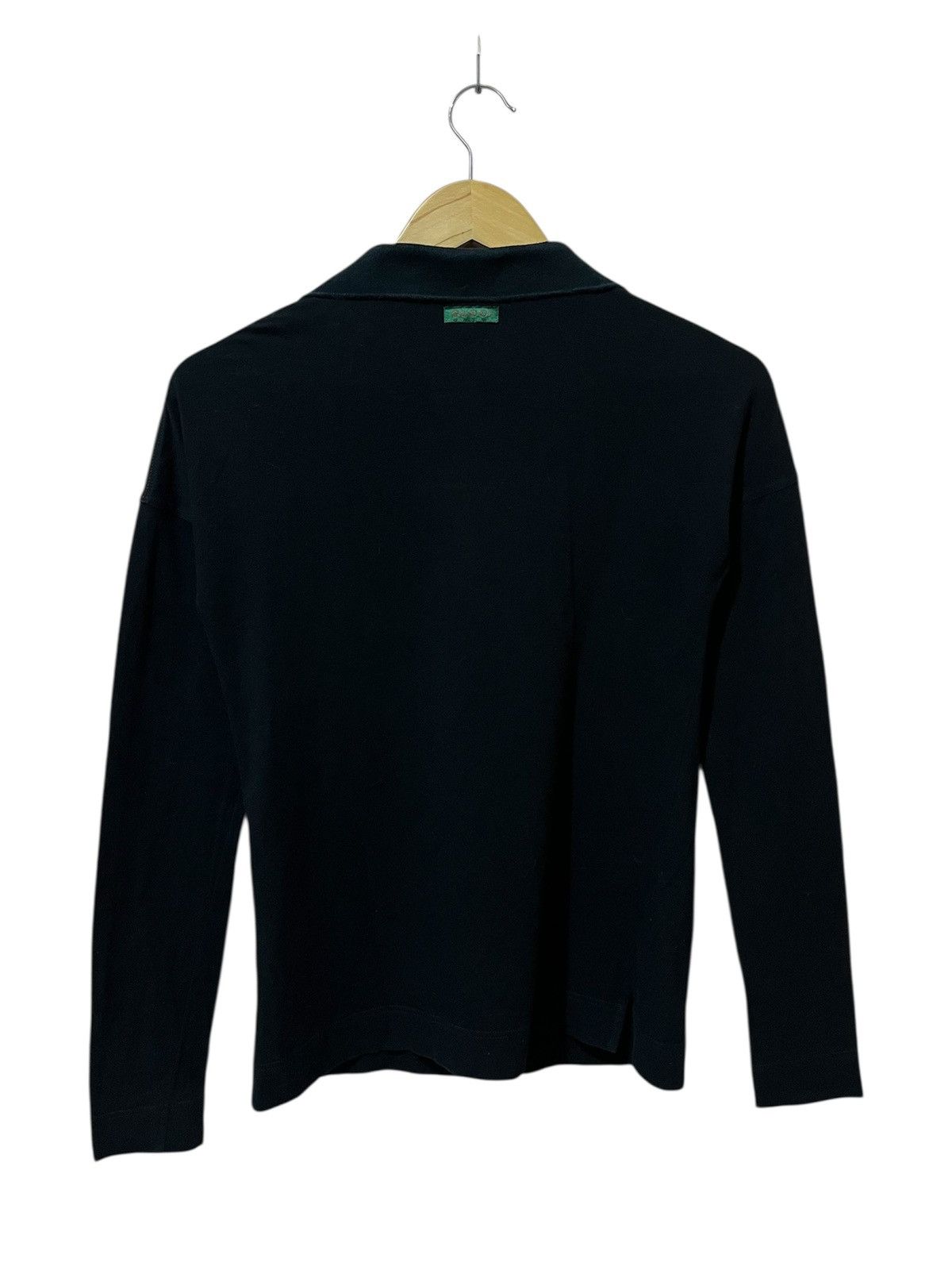 Gucci Gucci - Frida Giannini - 2007 - Bow Tie - V-neck Longsleeves Size S / US 4 / IT 40 - 2 Thumbnail