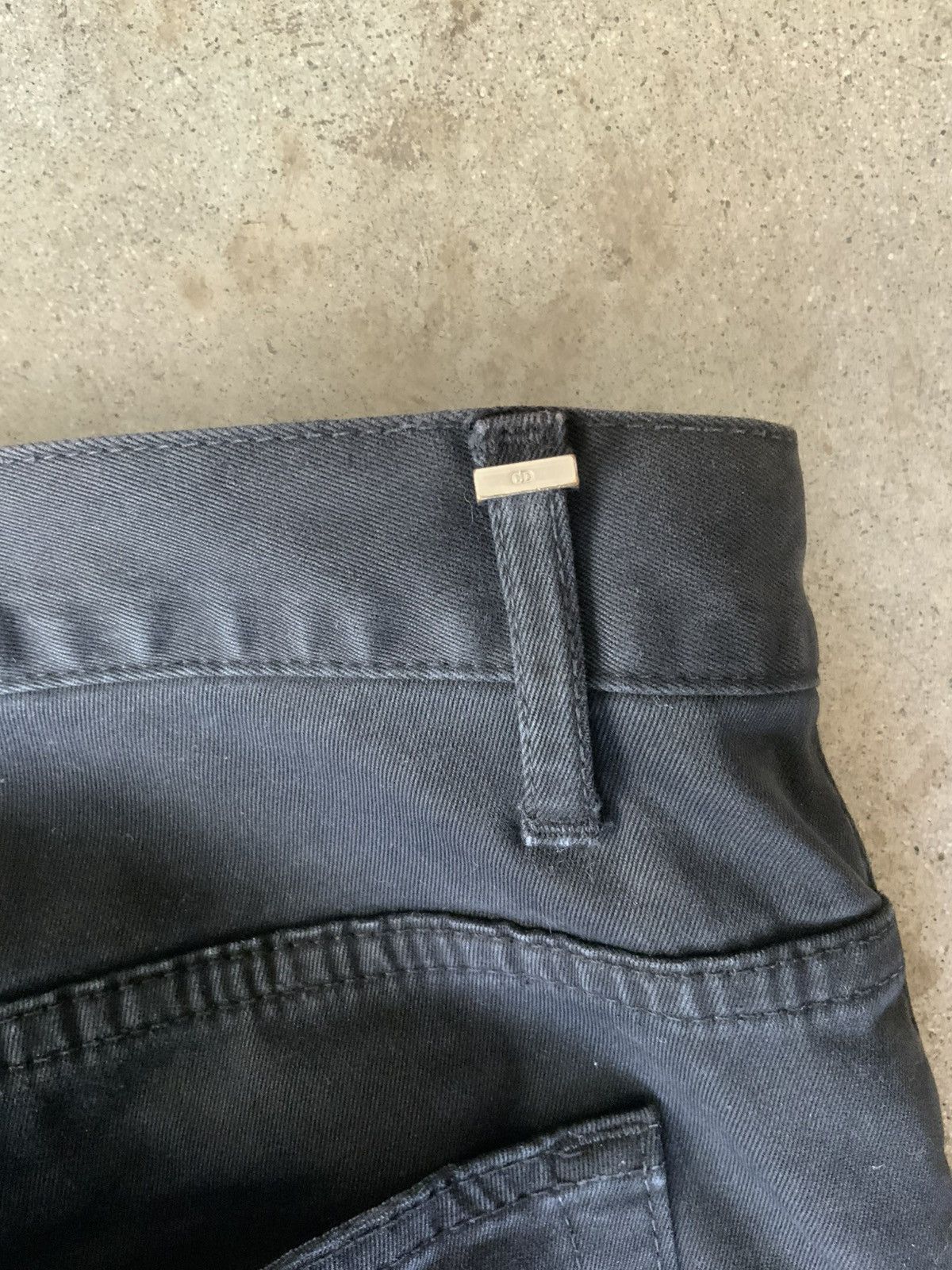 Dior ARCHIVE DIOR KRIS VAN ASSCHE BORO REPAIR CRASH DENIM JEANS Size US 31 - 4 Thumbnail