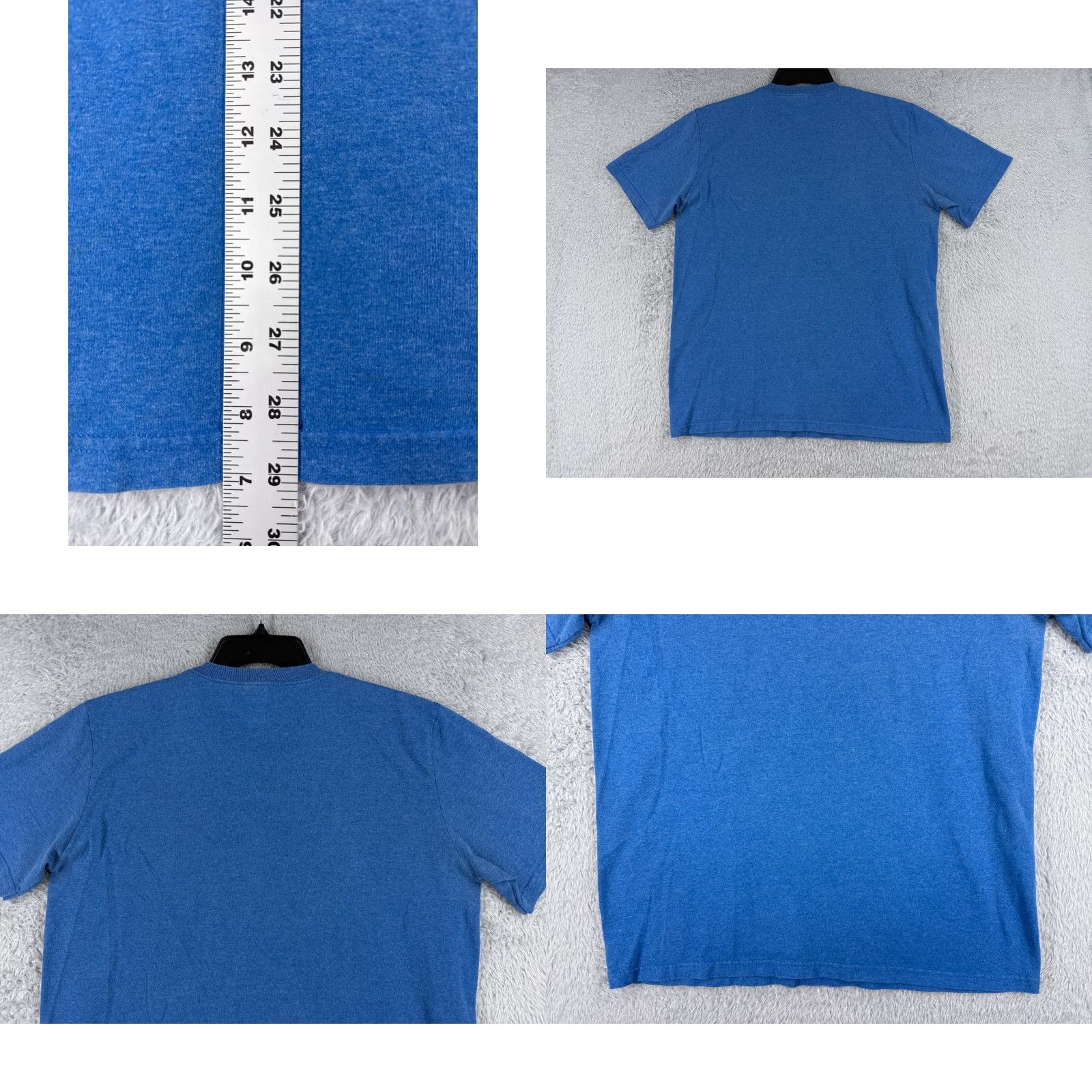 The North Face The North Face Shirt Men Large Blue Short Sleeve Crew Neck 100% Cotton READ ME Size US L / EU 52-54 / 3 - 9 Thumbnail