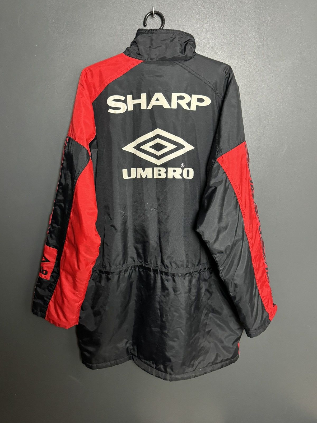 Umbro Vintage Manchester United 1990’s Training Football Jacket Size US L / EU 52-54 / 3 - 2 Thumbnail