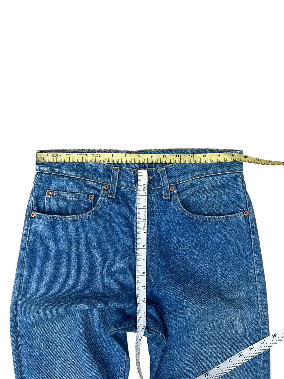 Levi's Vintage 80s Levi’s 505 Dirty Mud Denim Jeans Size US 31 - 4 Thumbnail