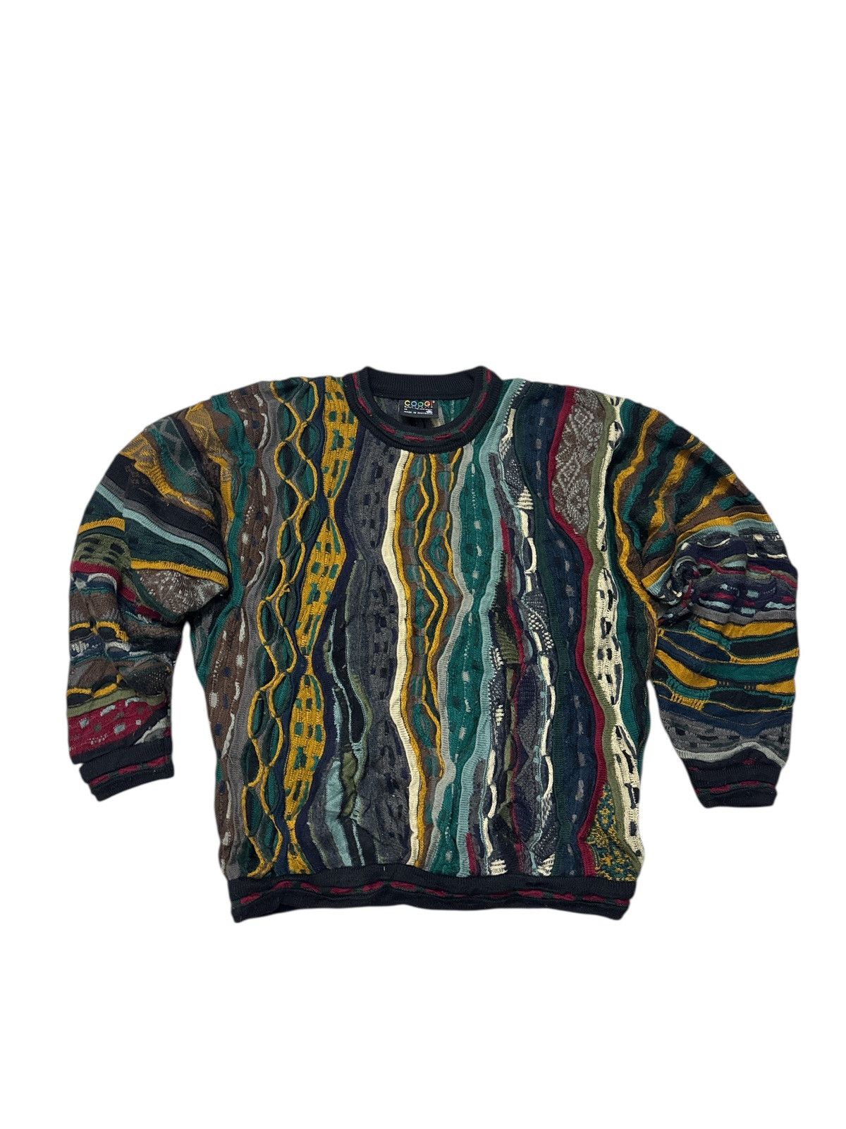 Coogi VINTAGE 90s COOGI 3D KNITWEAR SWEATER Size US M / EU 48-50 / 2 - 2 Thumbnail