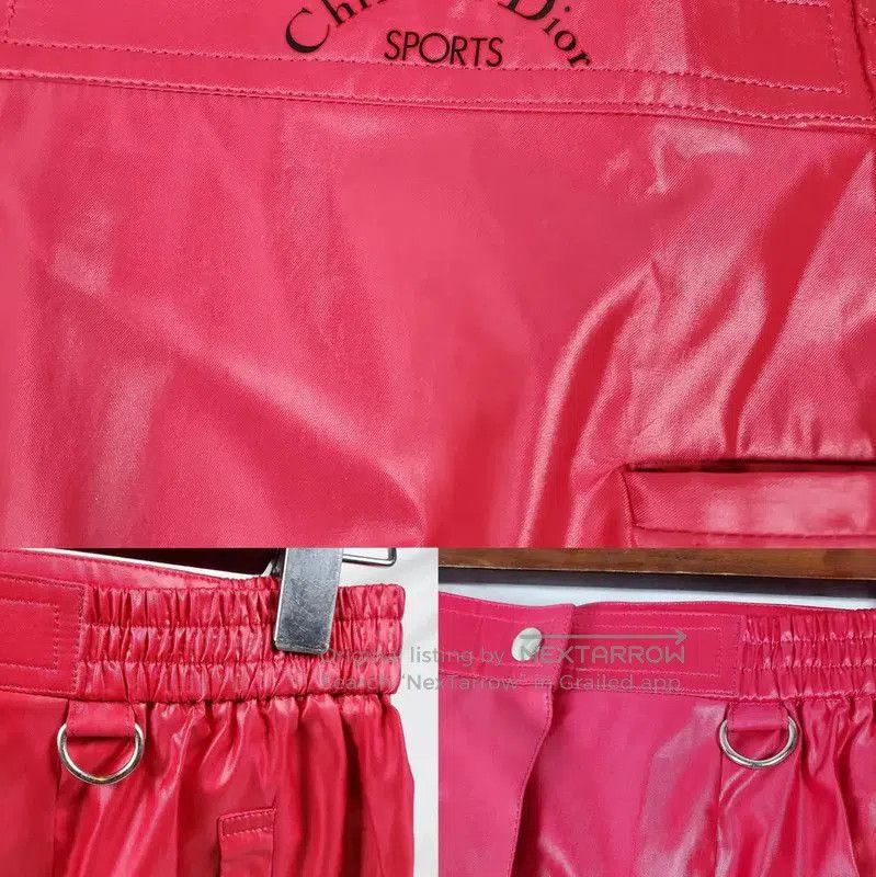 Dior Dior Red A-Line Skirt for Summer . Size 24" / US 00 / IT 34 - 5 Thumbnail