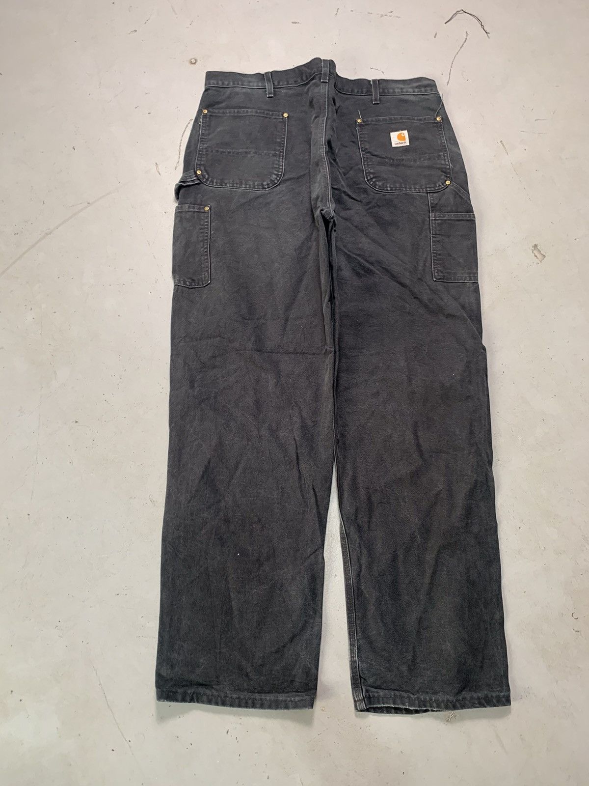 Carhartt Vintage Carhartt b01 BLK double knee workwear denim Size US 40 / EU 56 - 2 Thumbnail