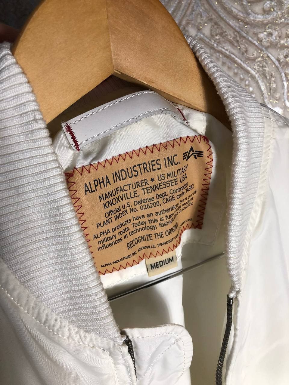 Alpha Industries × Vintage VERY RARE ALPHA INDUSTRIAL US MILITARY MA-1 BOMBER JACKET Size US M / EU 48-50 / 2 - 6 Thumbnail