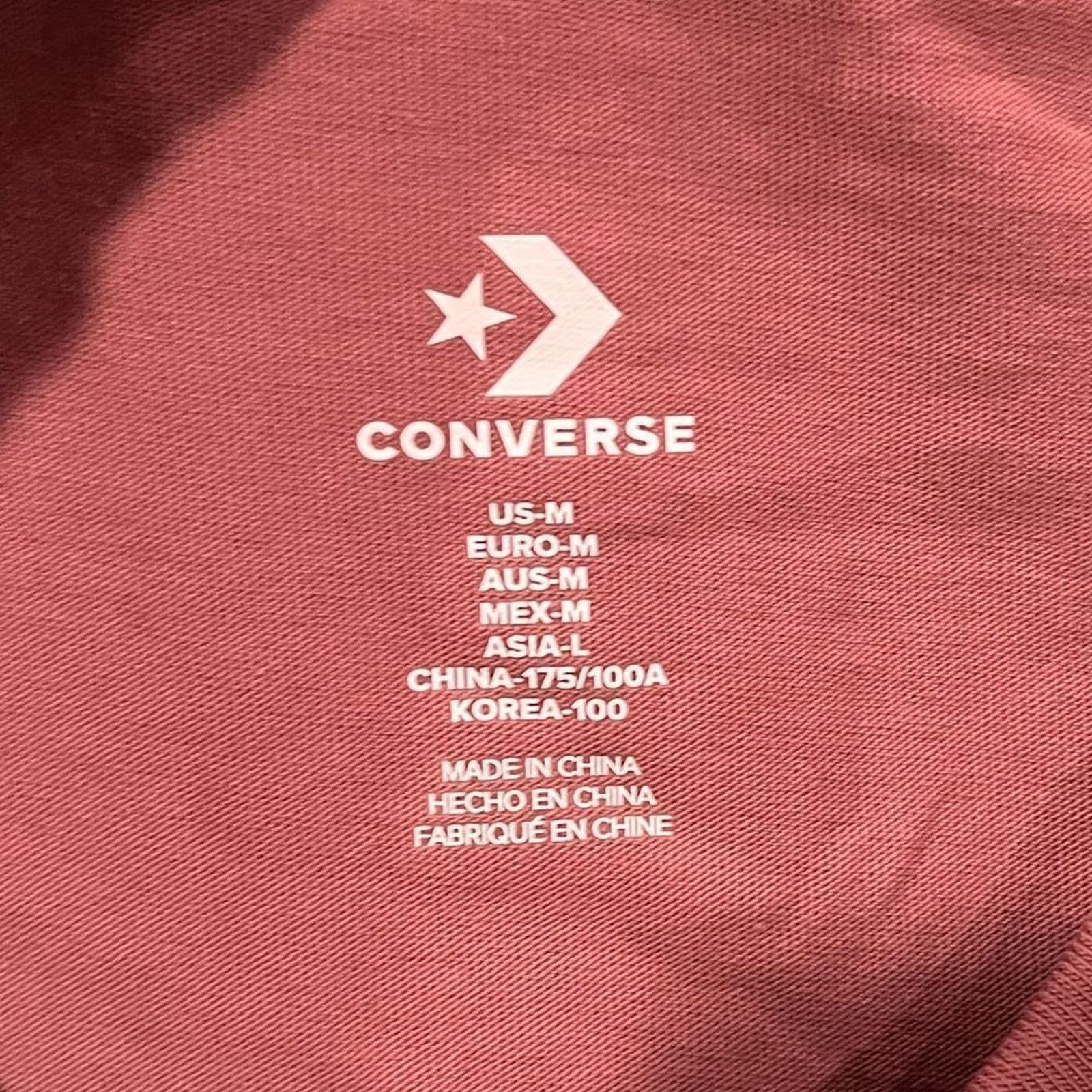 Converse NWOT Converse Counter Climate T-Shirt Crewneck Rose Medium Size M / US 6-8 / IT 42-44 - 3 Thumbnail