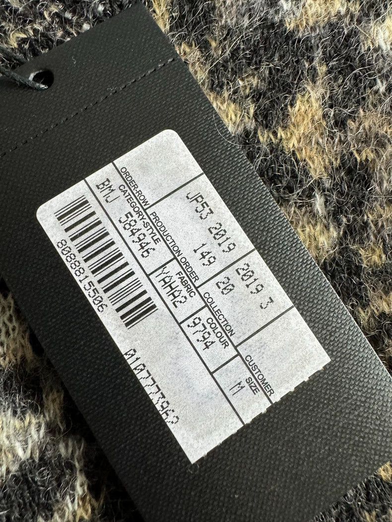 Saint Laurent Paris Saint Laurent Paris Cat leopard print sweater-2505 Size US M / EU 48-50 / 2 - 4 Thumbnail