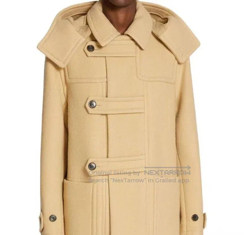 Dries Van Noten Dries Van Noten FW24 Wool Hooded Coat XL. Size US XL / EU 56 / 4 - 3 Thumbnail
