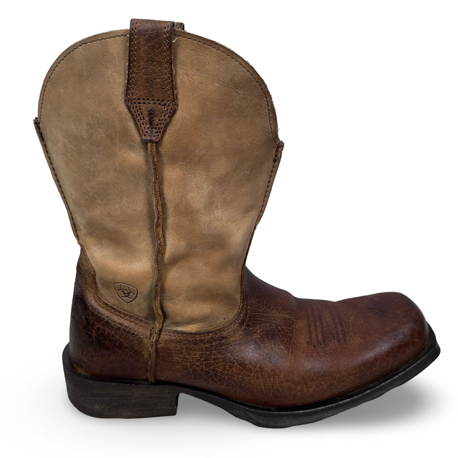 Ariat Ariat Rambler Western Cowboy Boots Mens 10.5 D Brown Leather Size US 10.5 / EU 43-44 - 1 Thumbnail