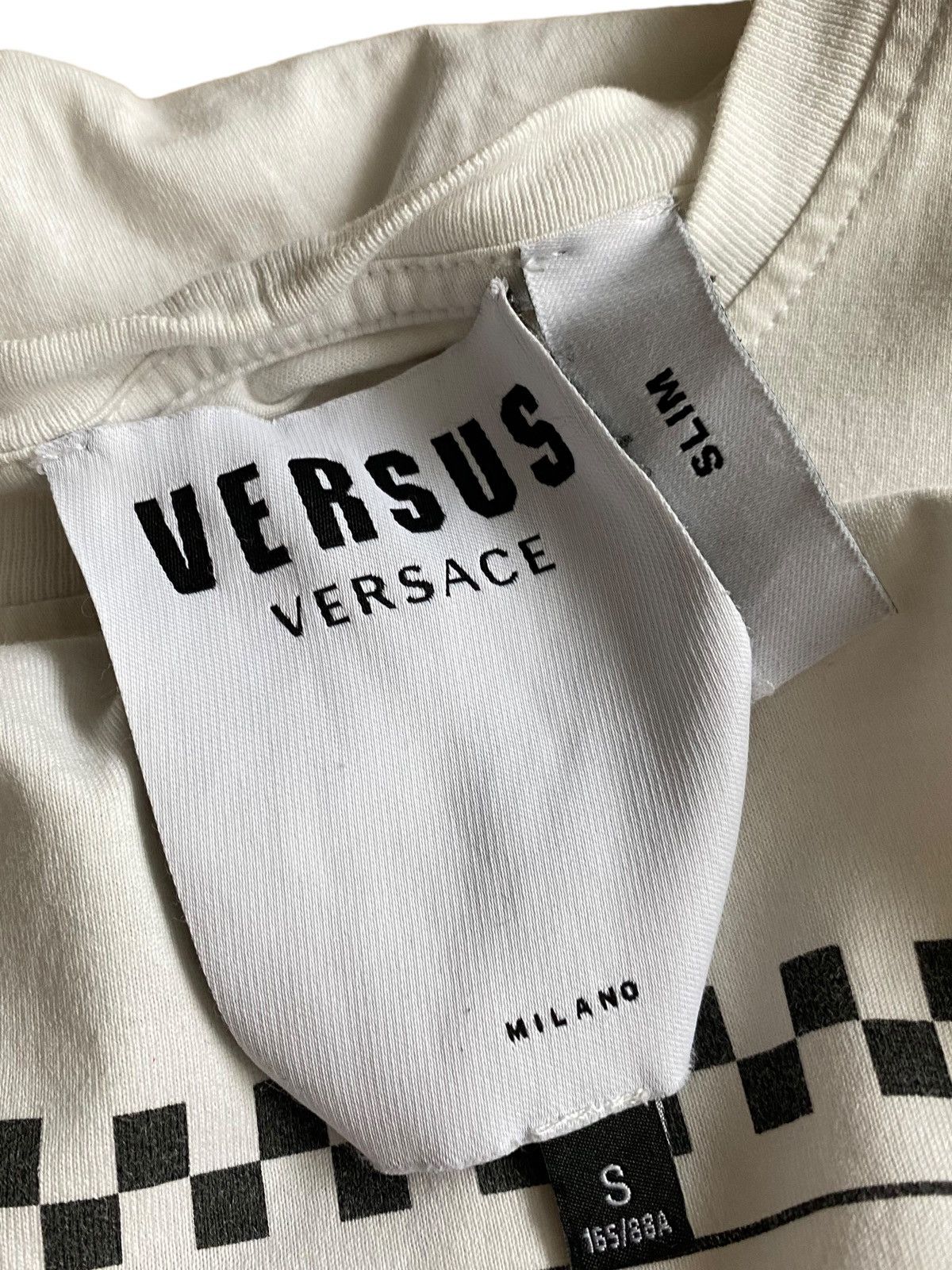 Versace Gianni Versace Versus graphic logo slim fit W’s T-shirt Size S / US 4 / IT 40 - 3 Thumbnail