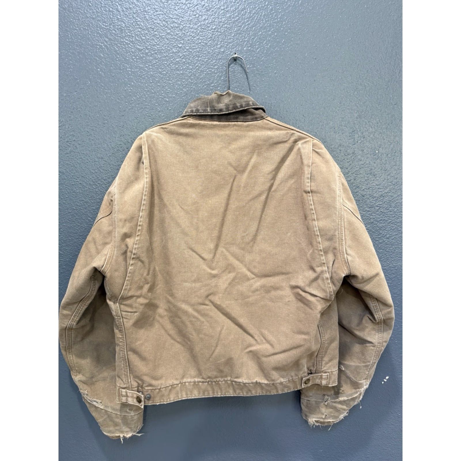 Carhartt VINTAGE Carhartt J97SDL Detroit Jacket 2XL Saddle Brown Blanket Lined Mens Size US XXL / EU 58 / 5 - 7 Thumbnail
