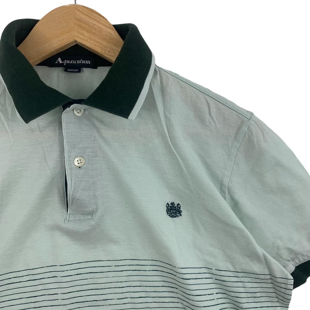 Vintage Vintage AQUASCUTUM LONDON Ringer Polo Tee Shirt Top Striped Size US M / EU 48-50 / 2 - 5 Thumbnail