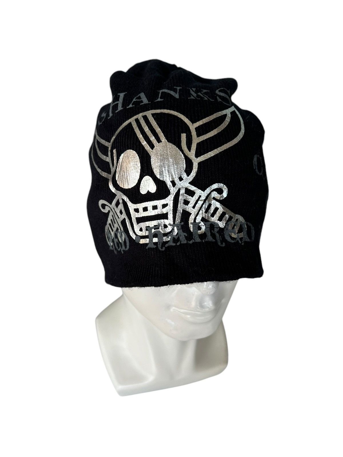 Japanese Brand × Kapital × Vintage Rare One Piece Japanese Anime Big Beanie Hats ☠️☠️ Size ONE SIZE - 3 Thumbnail