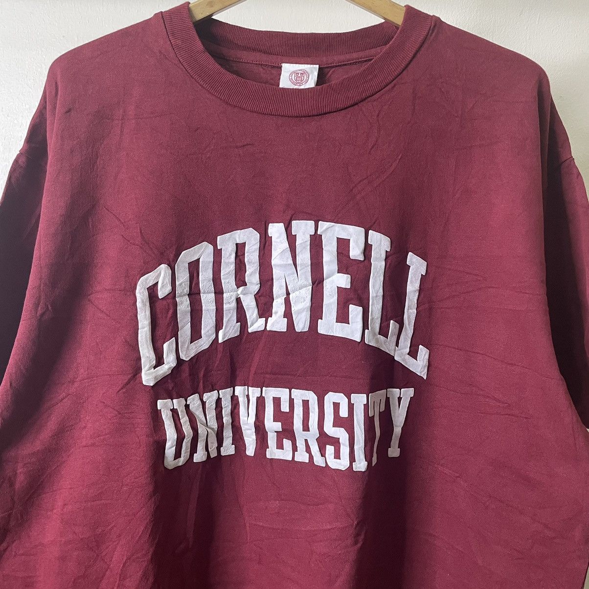Vintage Vintage 1990s Cornell University Spell Out T Shirt Size US XL / EU 56 / 4 - 2 Thumbnail