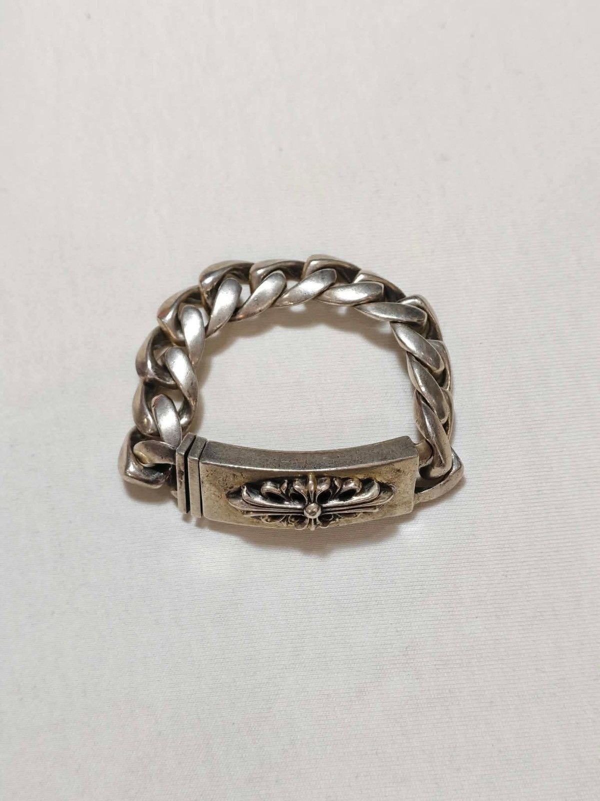 Chrome Hearts Chrome Hearts Floral ID Cuban Links Size ONE SIZE - 7 Thumbnail