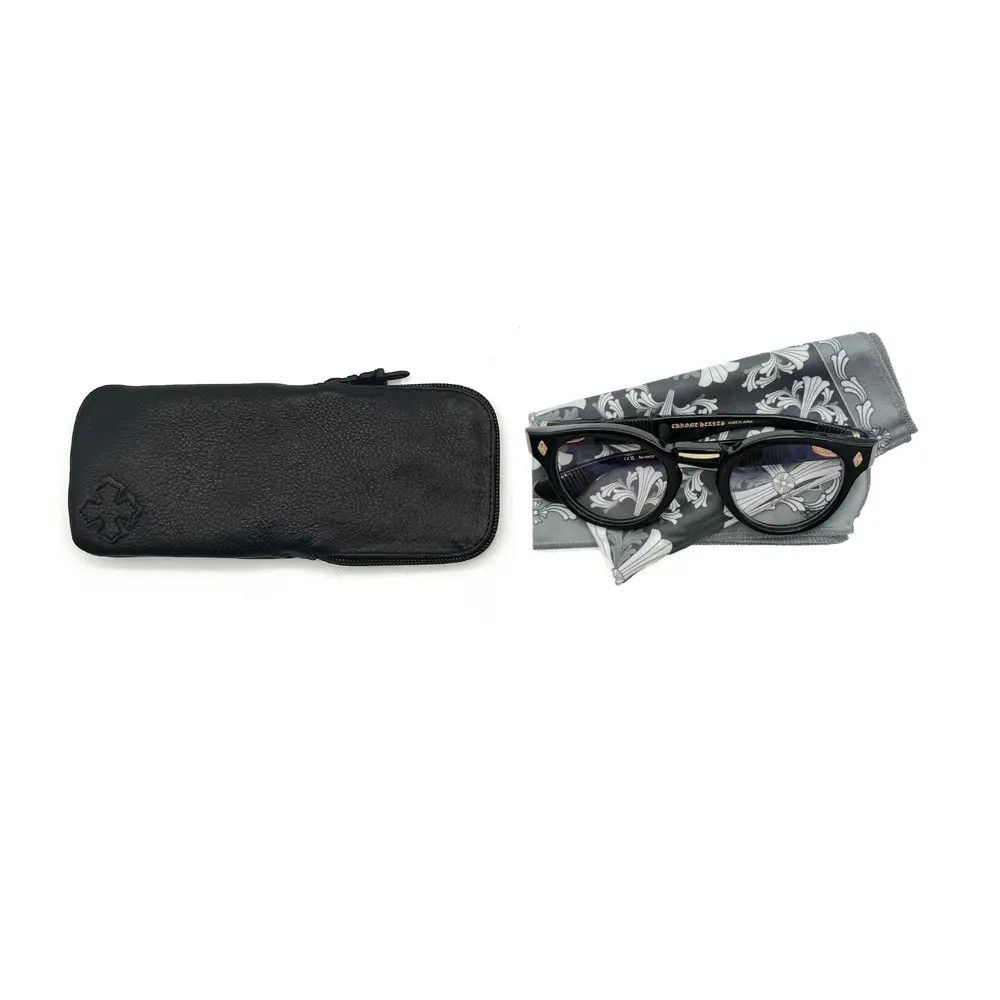 Chrome Hearts Chrome Hearts PETER ARNELL BK/GP Glasses Frame Size ONE SIZE - 4 Thumbnail