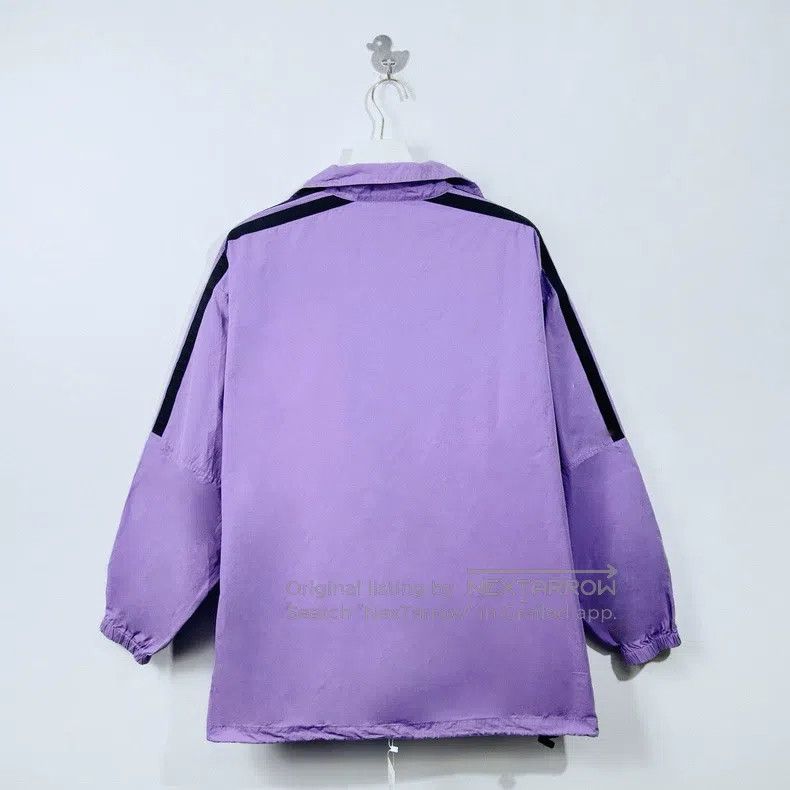 Balenciaga Balenciaga Patch Logo Windbreaker Jacket Purple Size XXS / US 00 / IT 34 - 2 Thumbnail