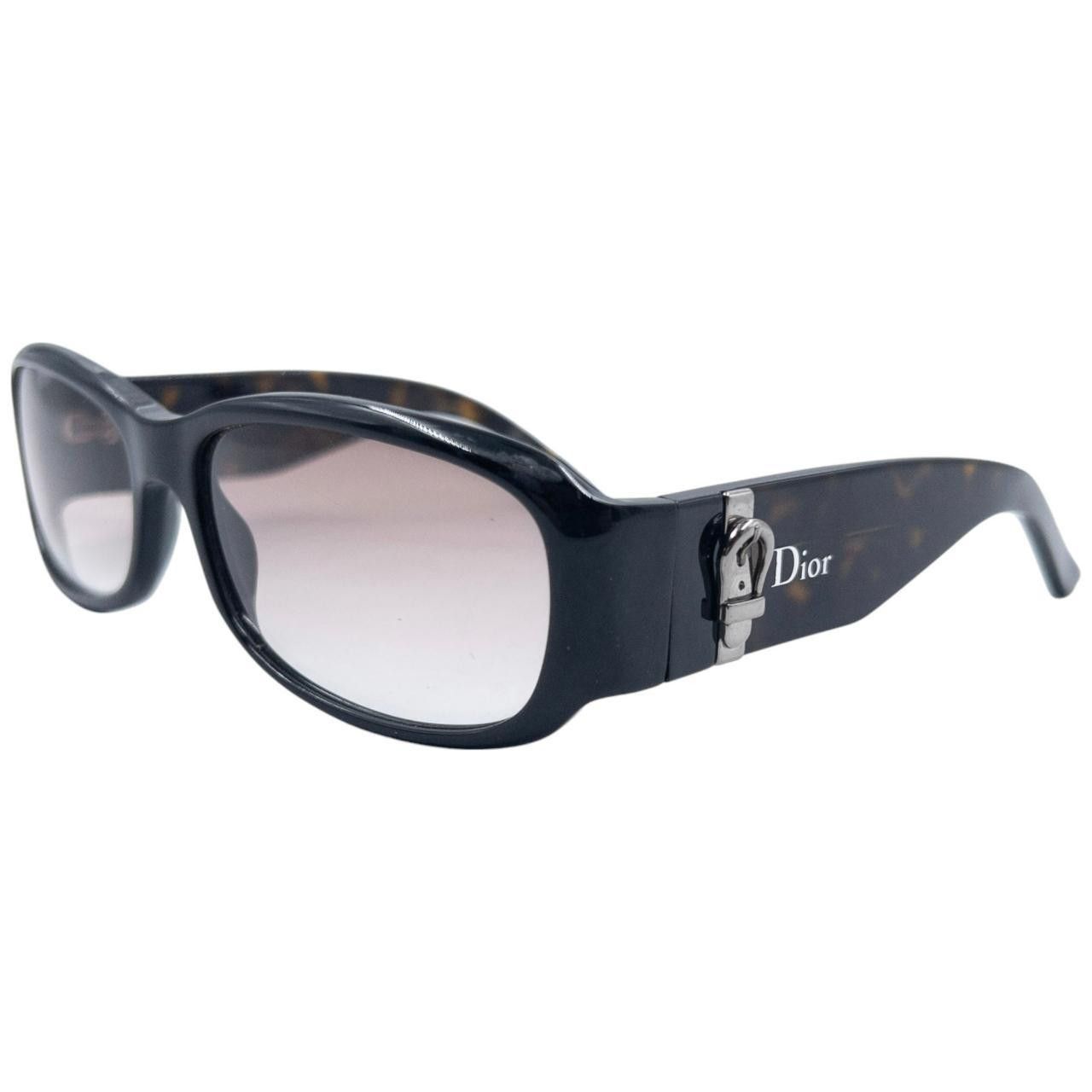 Dior Vintage Dior Tortoise Shell Buckle Sunglasses Size ONE SIZE - 1 Thumbnail