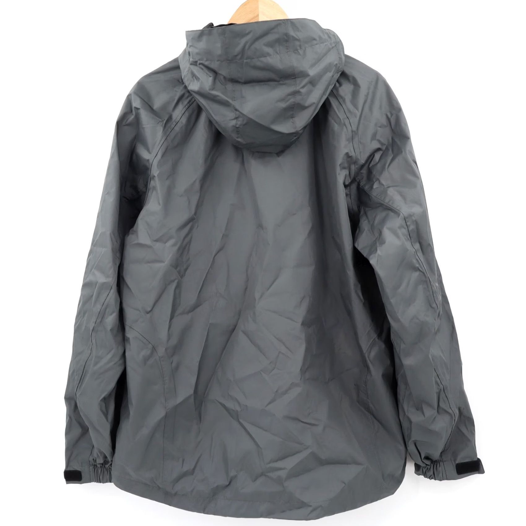 Rains Acme Jacket Rain Coat Hooded Waterproof 1000MM Gray L Men New Weather Gear Zip Full Zip Pockets Stand-Up Collar Nylon Lining Size US L / EU 52-54 / 3 - 3 Thumbnail