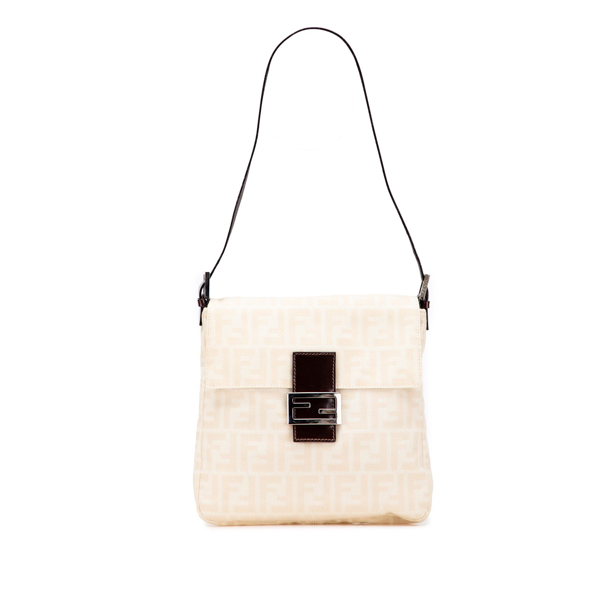 Fendi Zucca Canvas Shoulder Bag Size ONE SIZE - 1 Thumbnail
