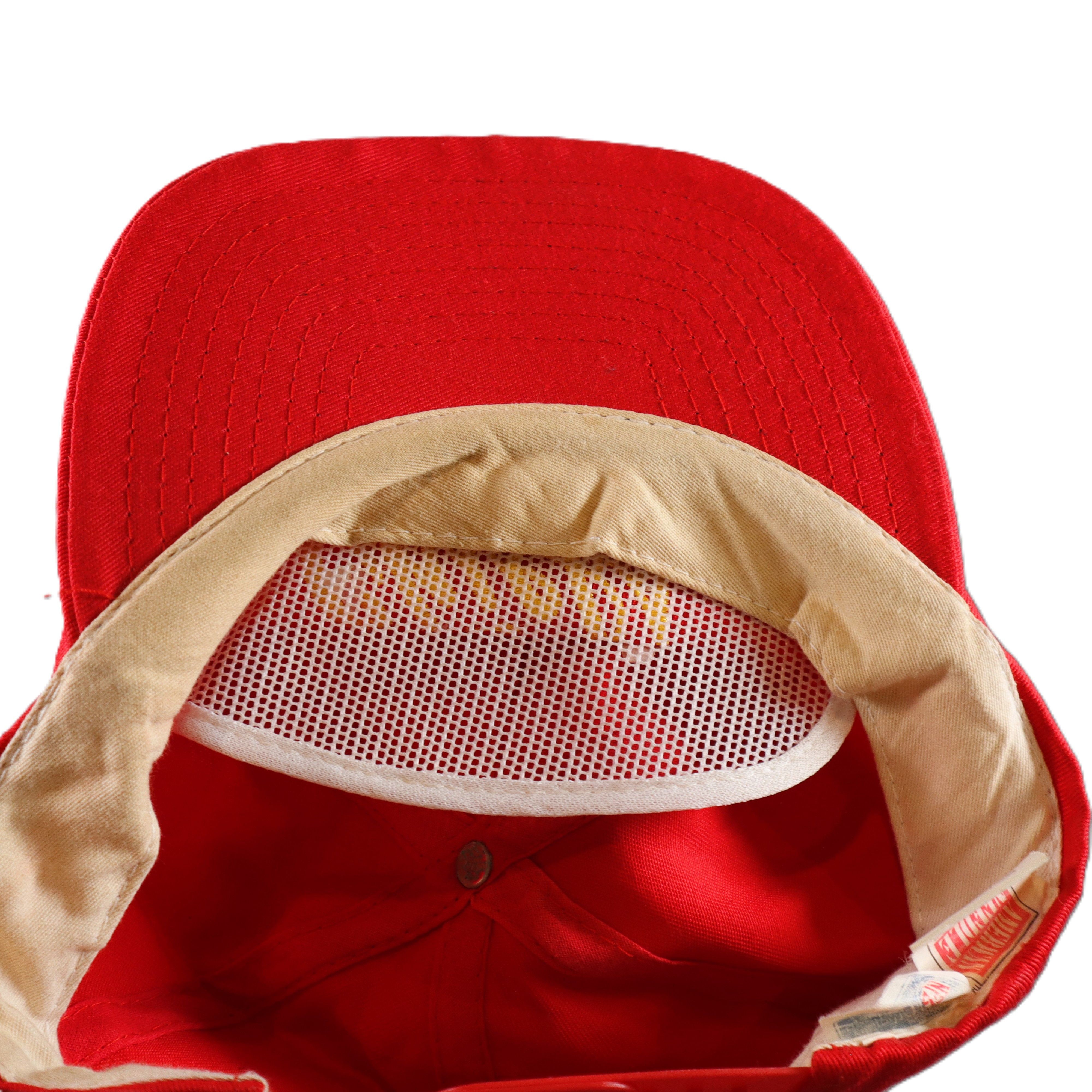 American Needle Vintage 90s Kansas City Chiefs Snapback Hat Red Size ONE SIZE - 3 Thumbnail