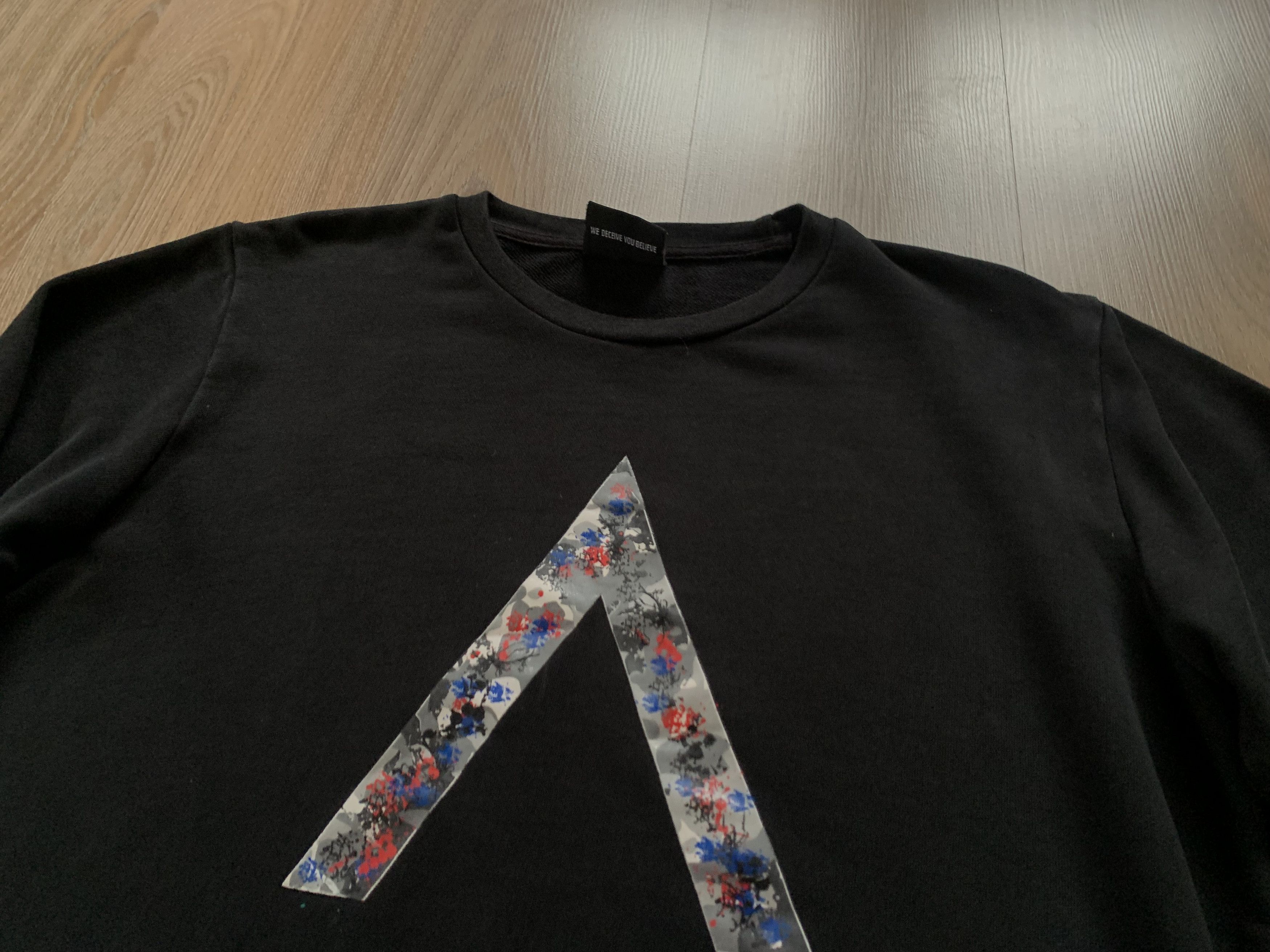 Vision Streetwear Stealth Black Cotton Sweatshirt Size US L / EU 52-54 / 3 - 4 Thumbnail