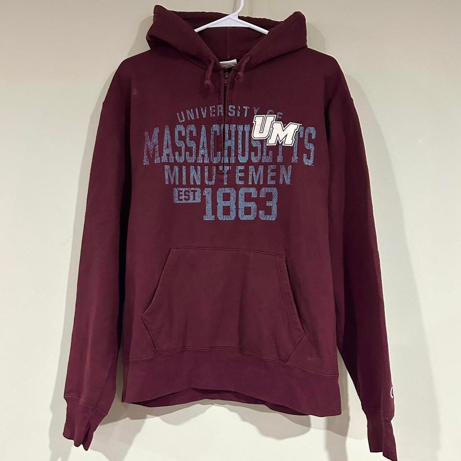 Champion Champion UMass Minutemen Hoodie Size US L / EU 52-54 / 3 - 1 Thumbnail