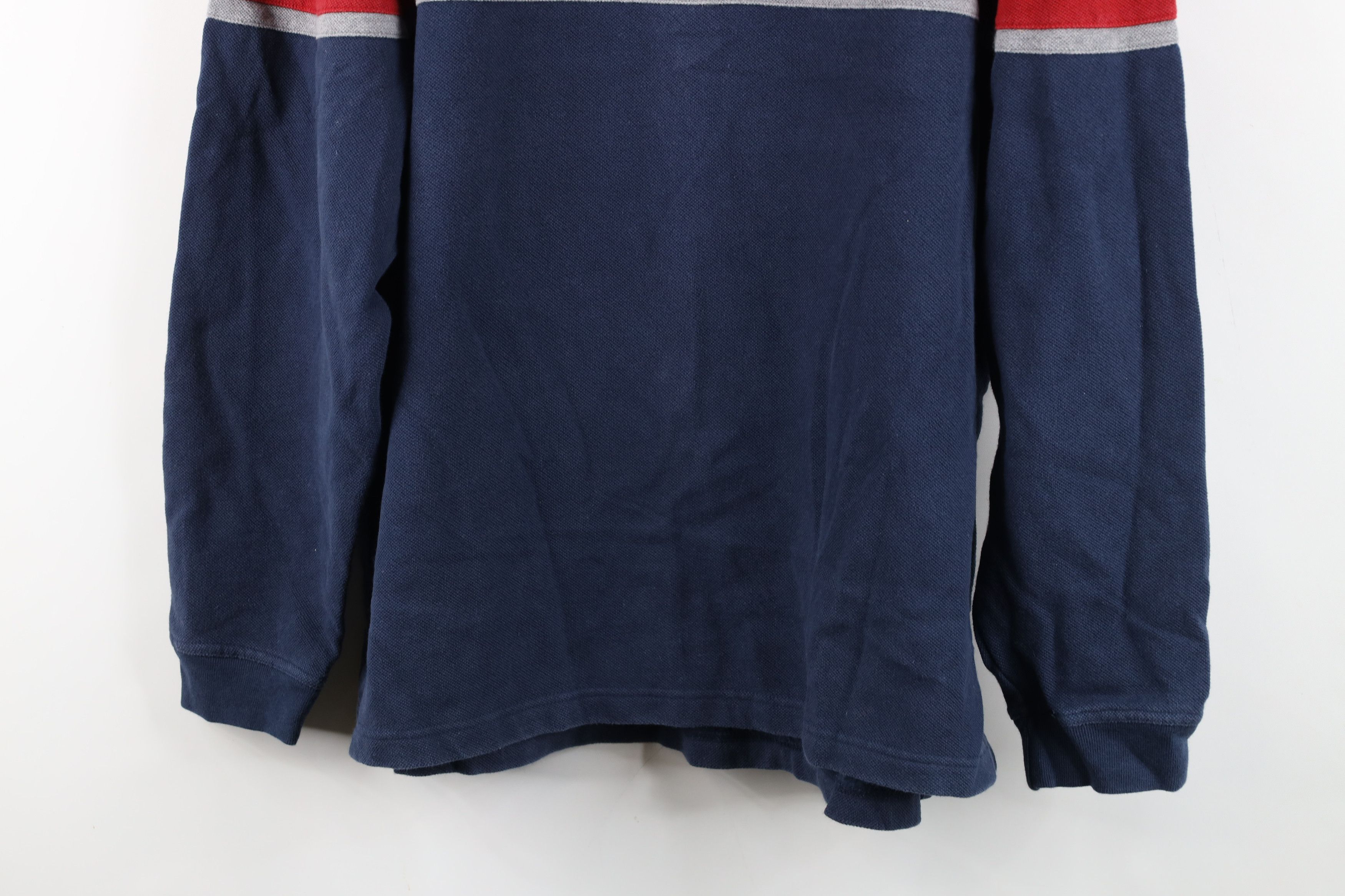 Gap Vintage 90s Gap Block Heavy Thermal Knit Long Sleeve T-Shirt Size US L / EU 52-54 / 3 - 3 Thumbnail