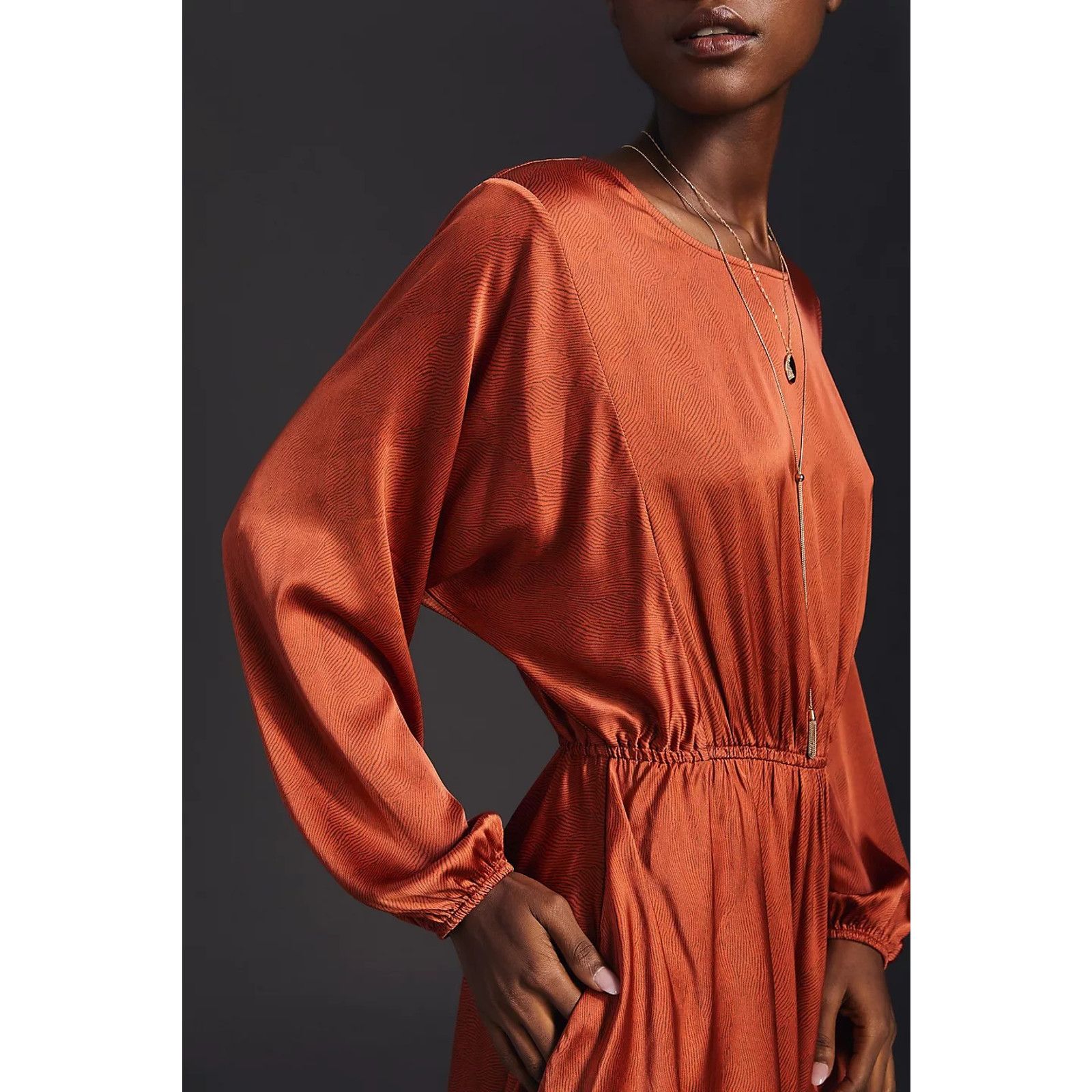 Anthropologie New Anthropologie Caballero Long-Sleeve Dress $180 SMALL Size S / US 4 / IT 40 - 3 Thumbnail