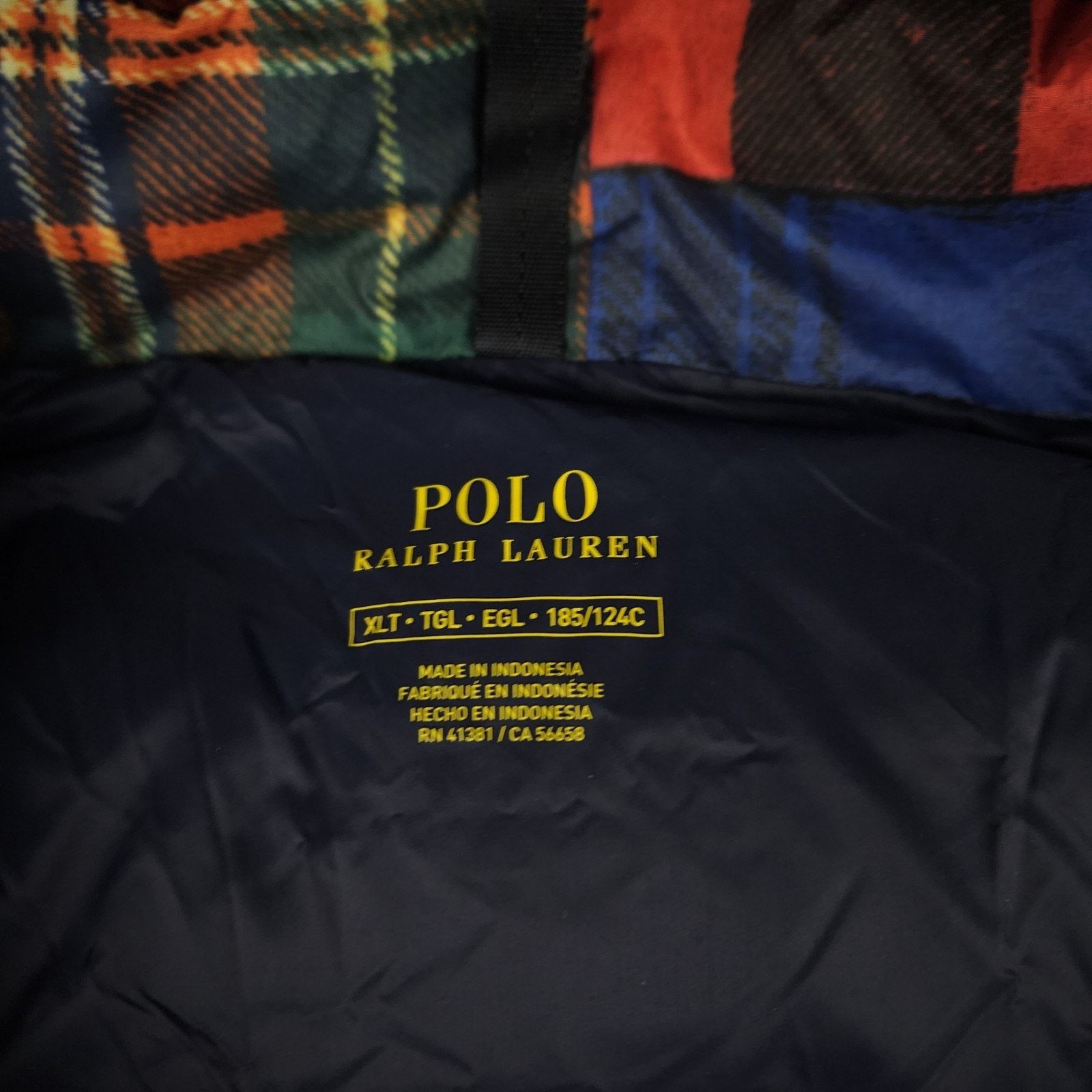 Polo Ralph Lauren Polo Ralph Lauren Patchwork Down Puffer Aztec Jacket XLT Size US XL / EU 56 / 4 - 7 Thumbnail