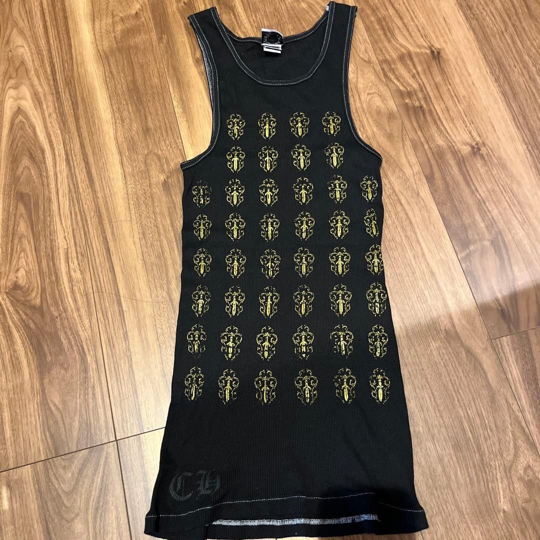 Chrome Hearts CHROME HEARTS Vin Dagger Print Tank Top Black M Size US M / EU 48-50 / 2 - 1 Thumbnail