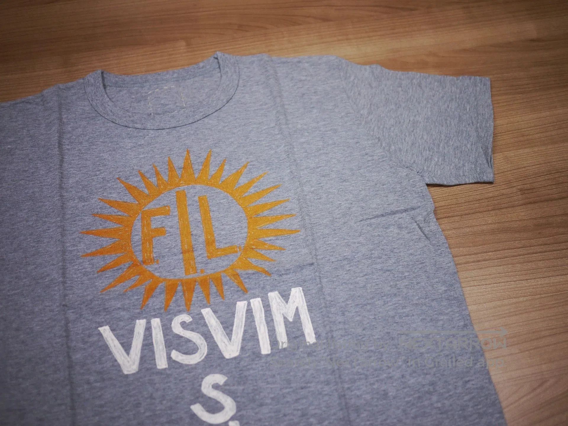 Visvim Black Short Sleeve Sunburst Graphic Tee. Size US S / EU 44-46 / 1 - 7 Thumbnail