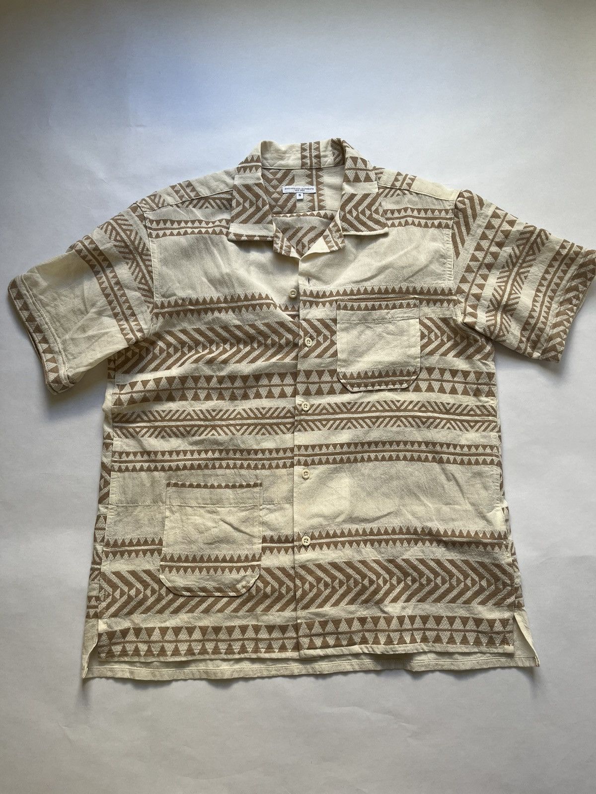 Engineered Garments Engineered Garments Camp Shirt Size US S / EU 44-46 / 1 - 1 Thumbnail