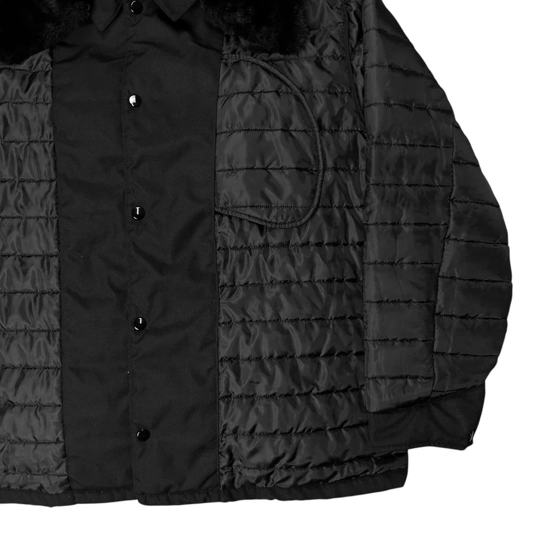 Maison Margiela Maison Margiela Reversible Quilted Faux Fur Jacket - AW18 Size US XL / EU 56 / 4 - 15 Thumbnail