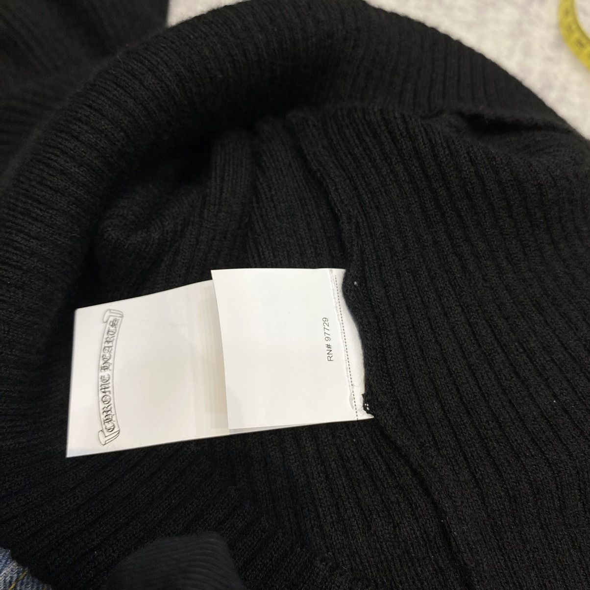 Chrome Hearts CHROME HEARTS Cashmere Lib Sknit Slim Top BLACK Size M / US 6-8 / IT 42-44 - 7 Thumbnail