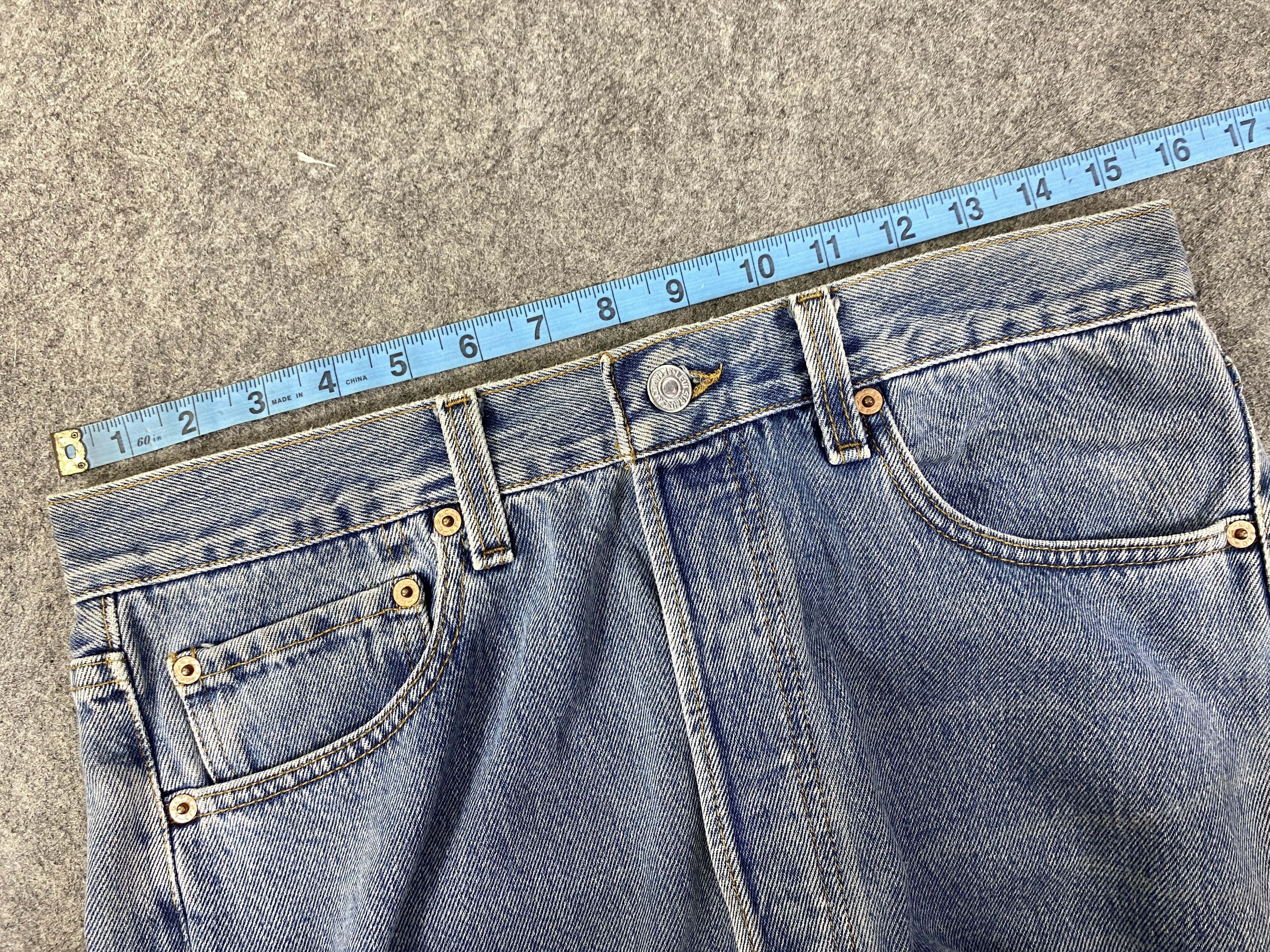 Levi's Blue Wash Vintage Levi's 501 Jeans 31x29 Denim - JN3299 Size US 31 - 5 Thumbnail