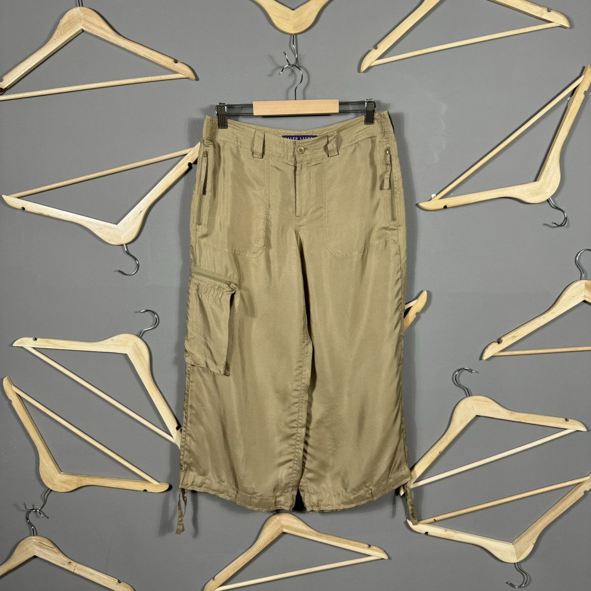 Ralph Lauren Ralph Lauren Purple Label Collection Archive 100% Silk Pants Size 28" / US 6 / IT 42 - 1 Thumbnail